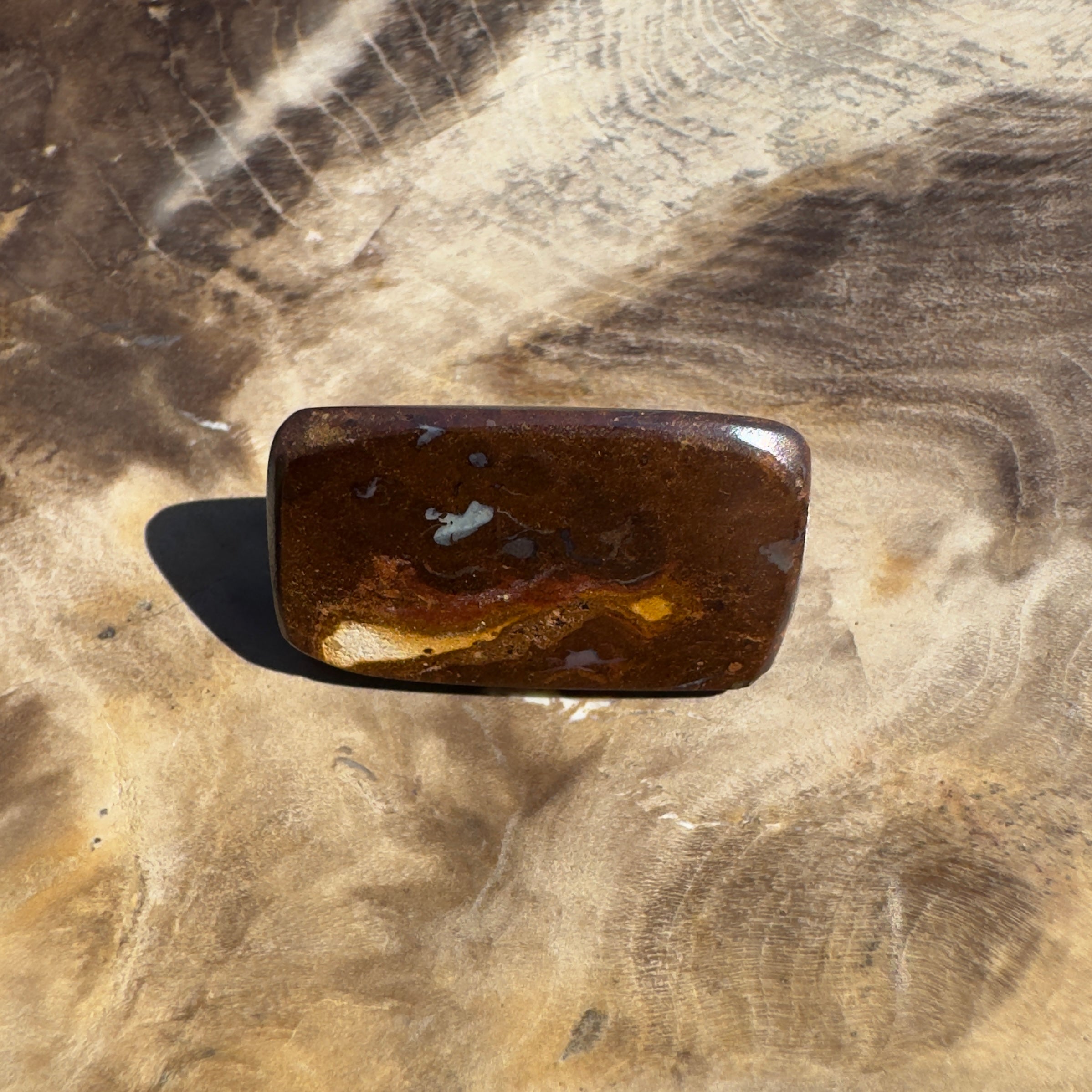 8ct Queensland Boulder Opal | Solid Australian Opal | Hand-Cut