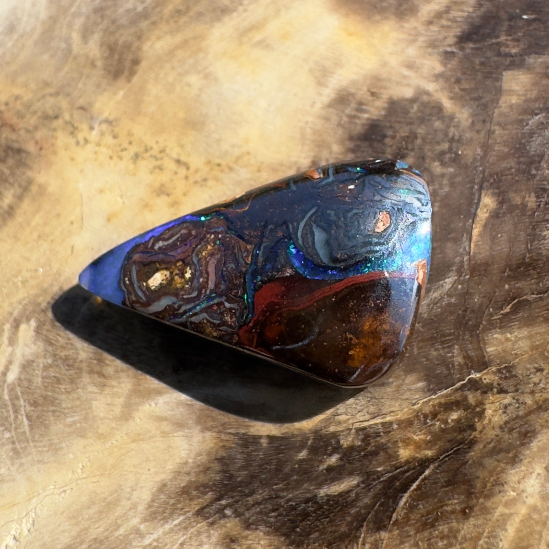 4.3ct Solid Queensland Boulder Opal