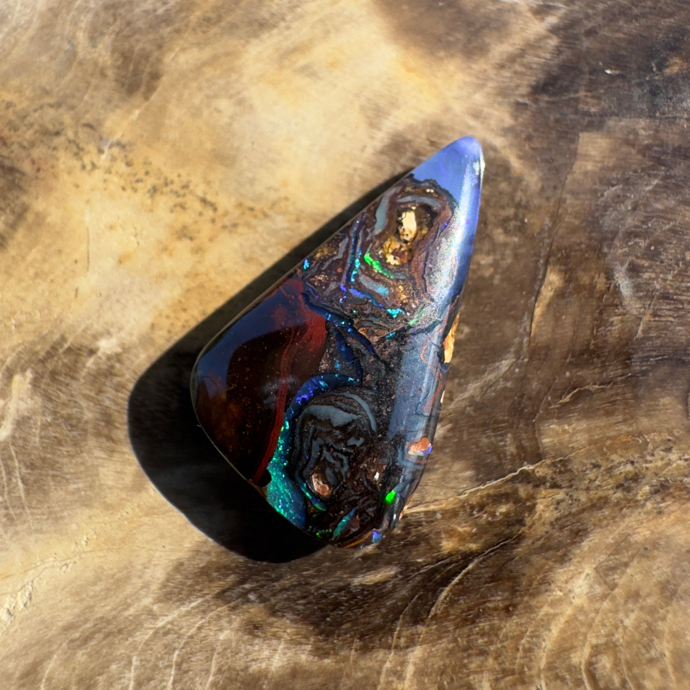 4.3ct Solid Queensland Boulder Opal