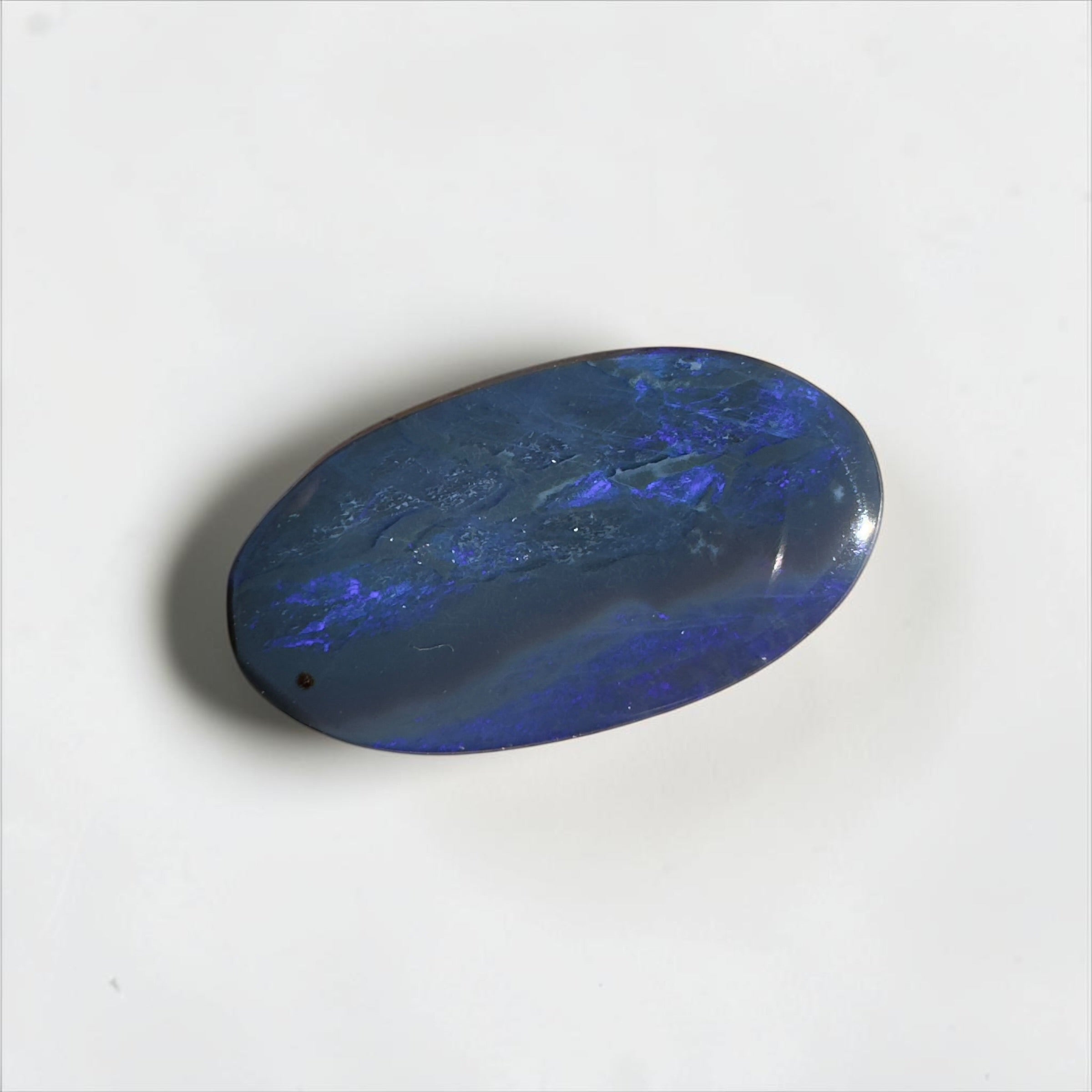 2.2ct Lightning Ridge Black Opal | Solid Australian Opal | Hand-Cut