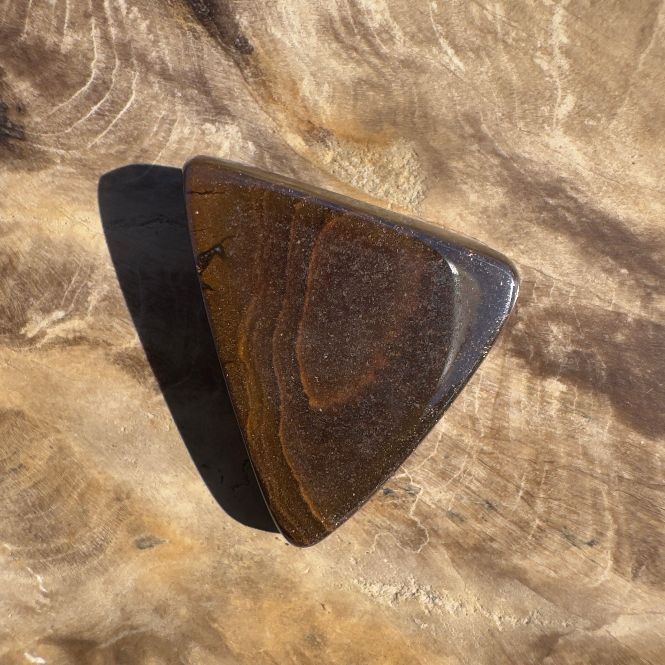 16ct Queensland Boulder Opal | Solid Australian Opal | Hand-Cut