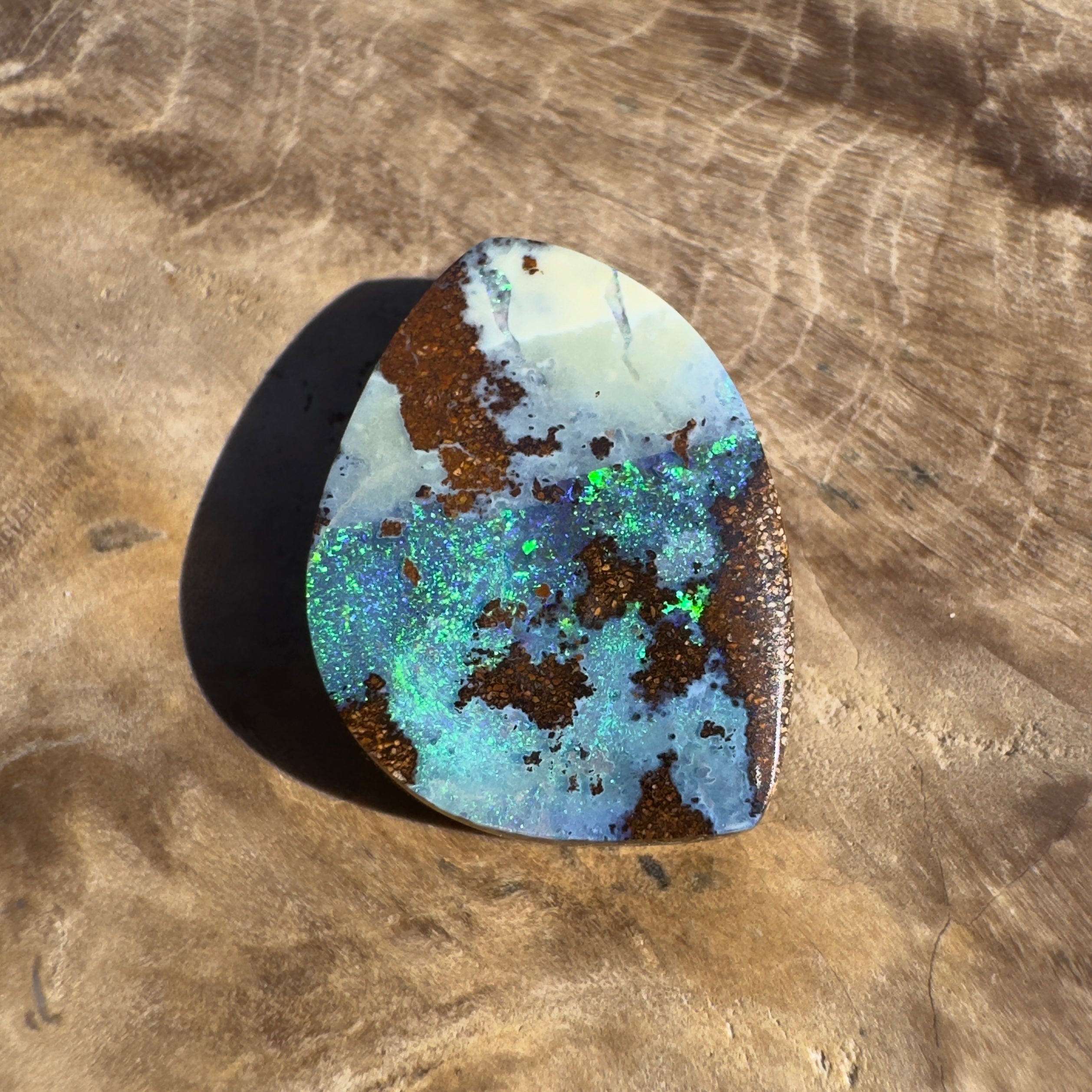 5.5ct Queensland Boulder Opal | Solid Australian Opal | Hand-Cut