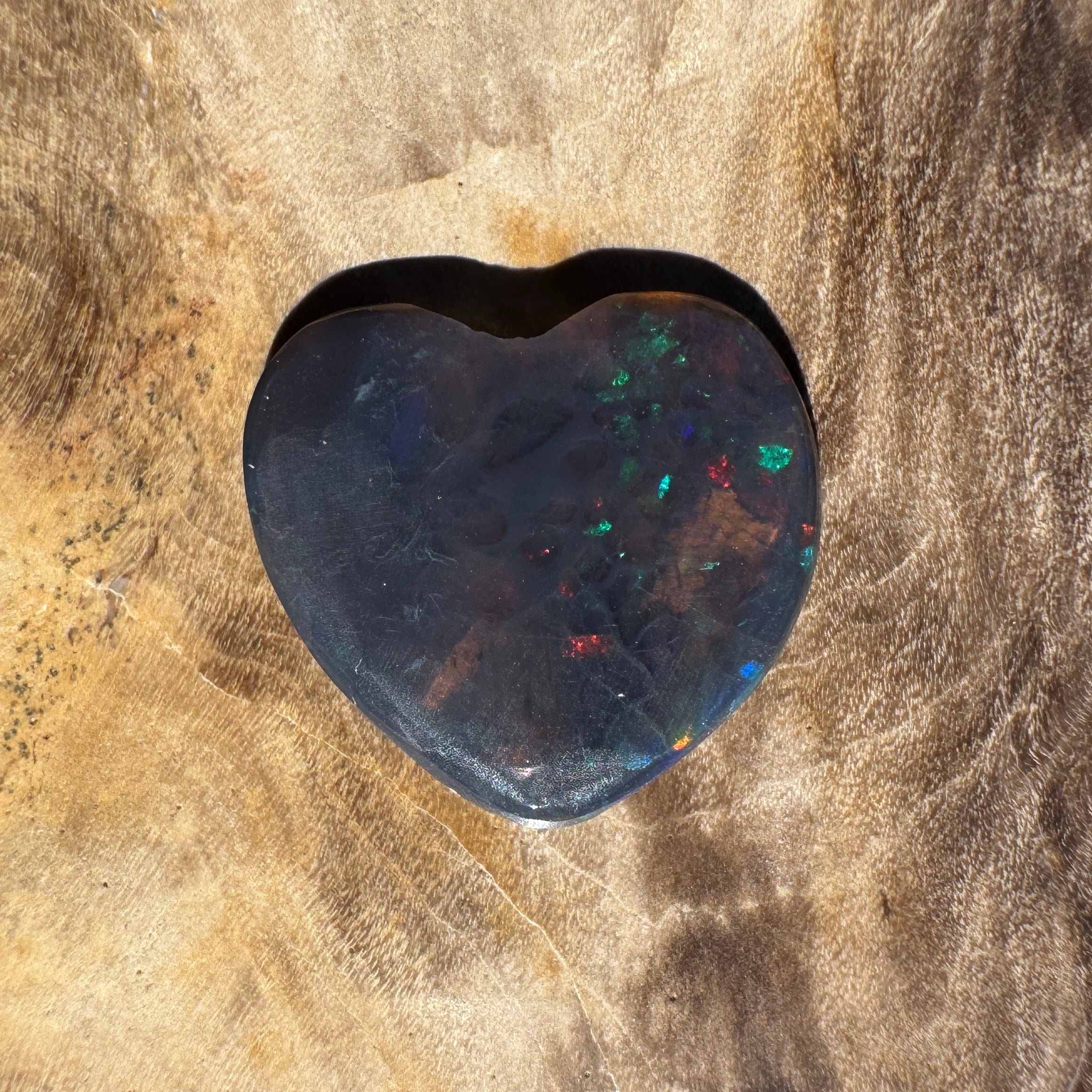1.8ct Lightning Ridge Black Opal | Solid Australian Opal | Hand-Cut