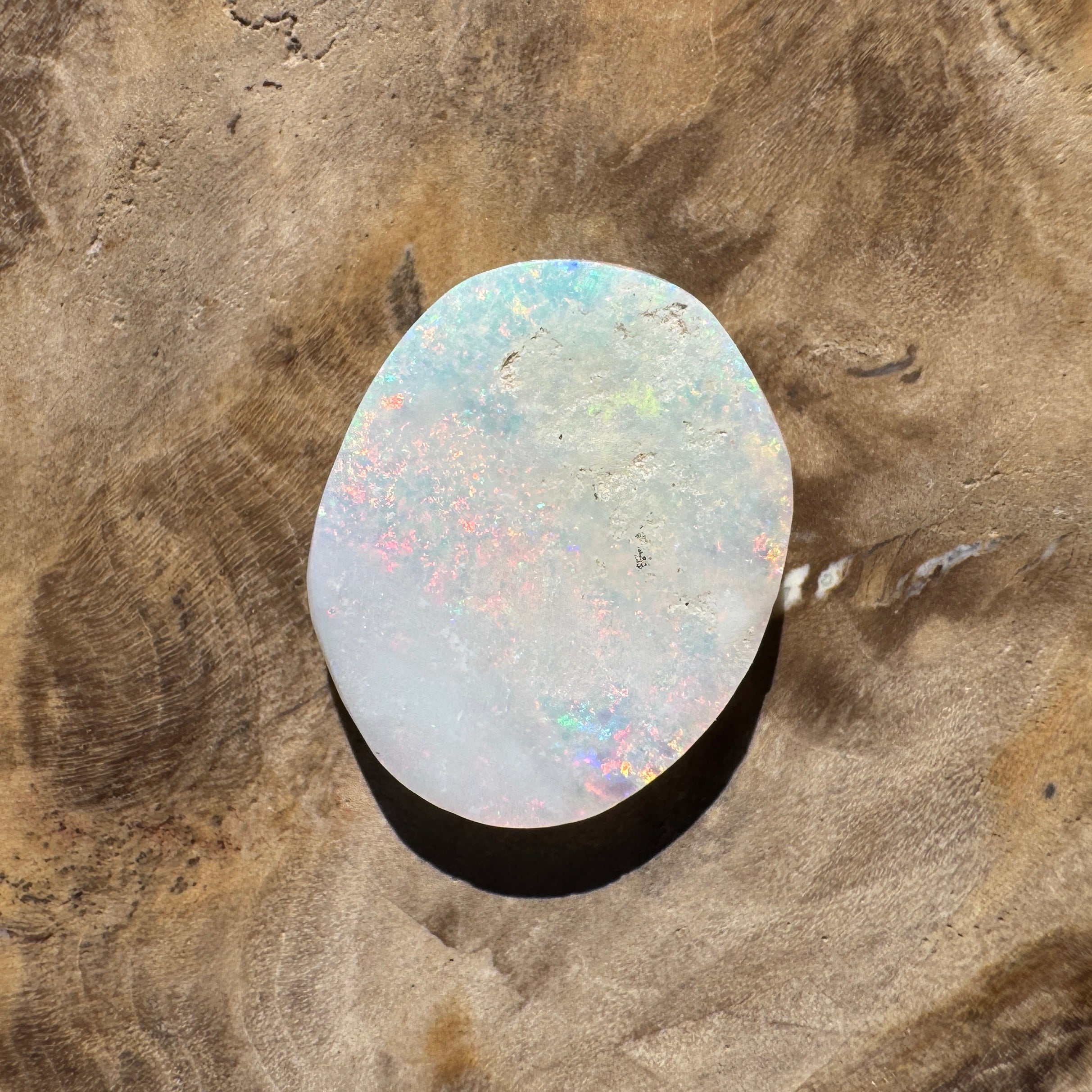 2.4ct Coober Pedy Opal | Solid Australian Opal | Hand-Cut