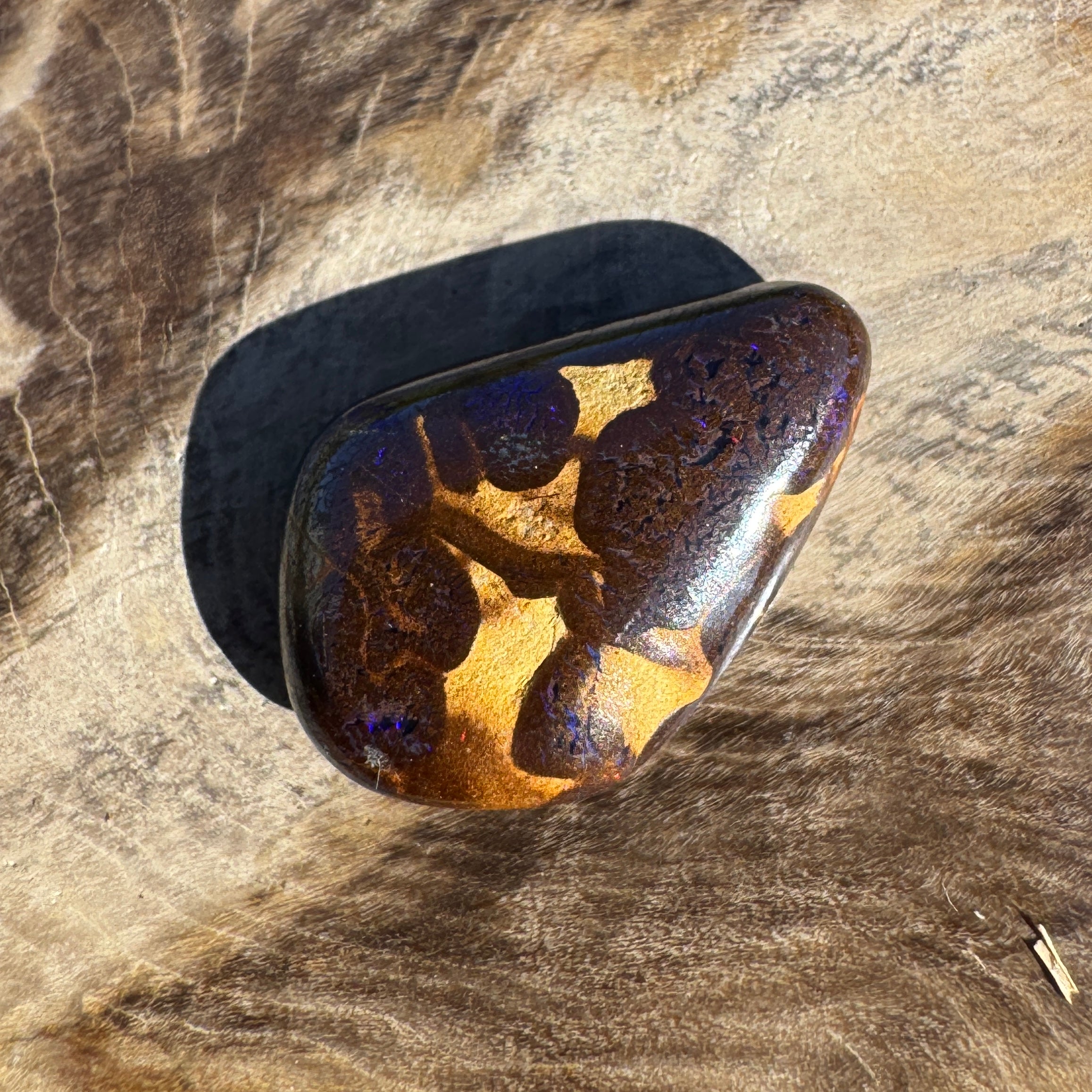 6.3ct Queensland Boulder Opal | Solid Australian Opal | Hand-Cut