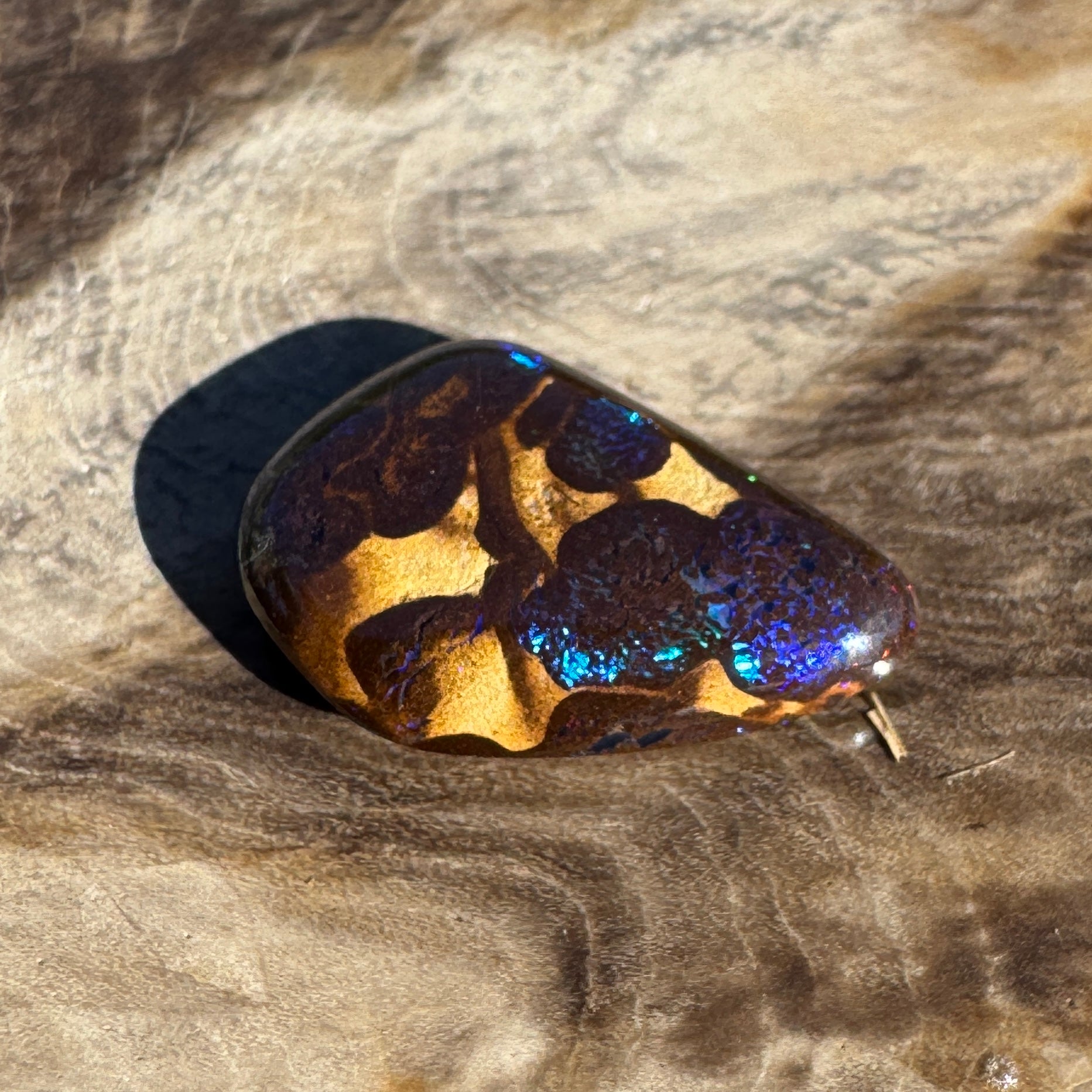 6.3ct Queensland Boulder Opal | Solid Australian Opal | Hand-Cut