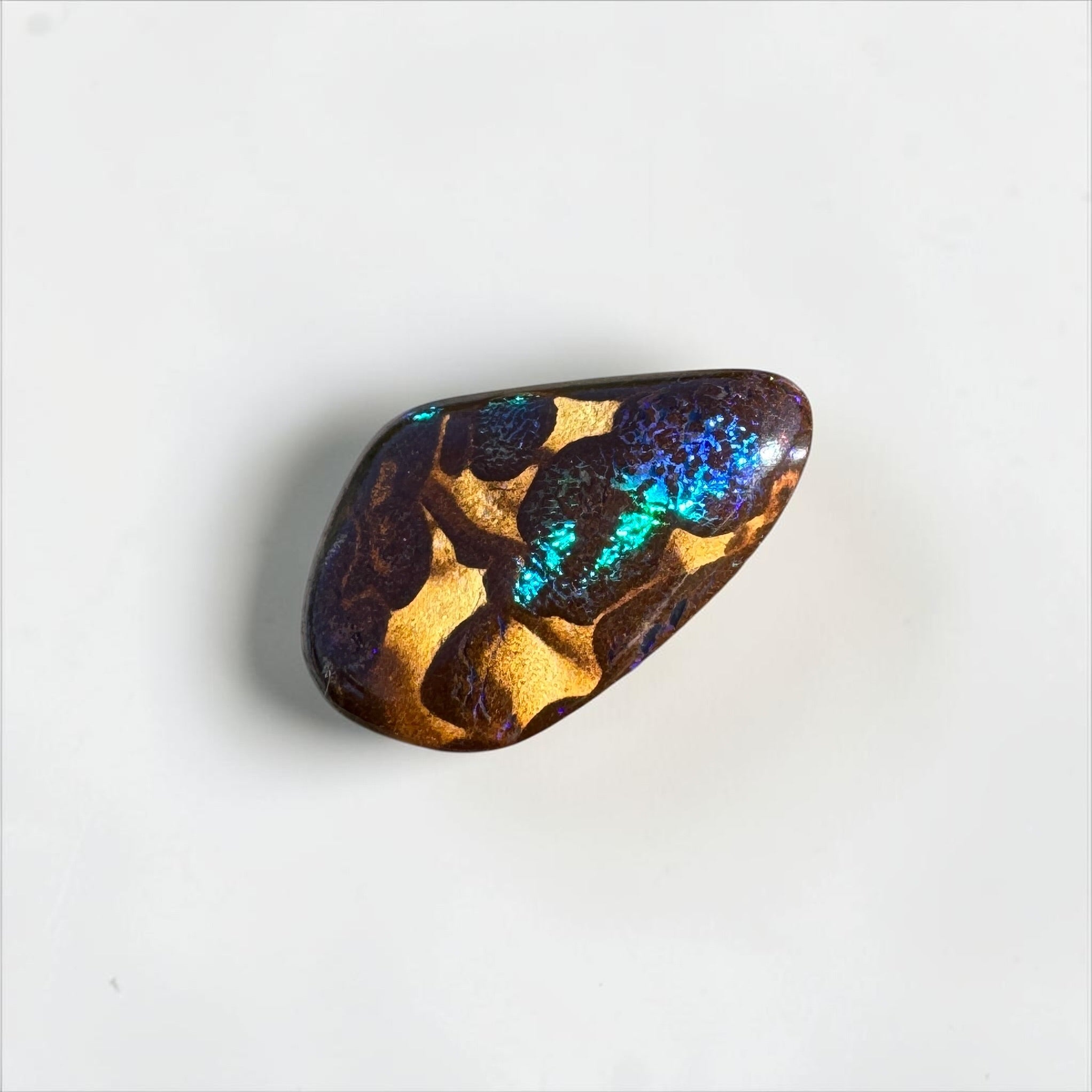 6.3ct Queensland Boulder Opal | Solid Australian Opal | Hand-Cut