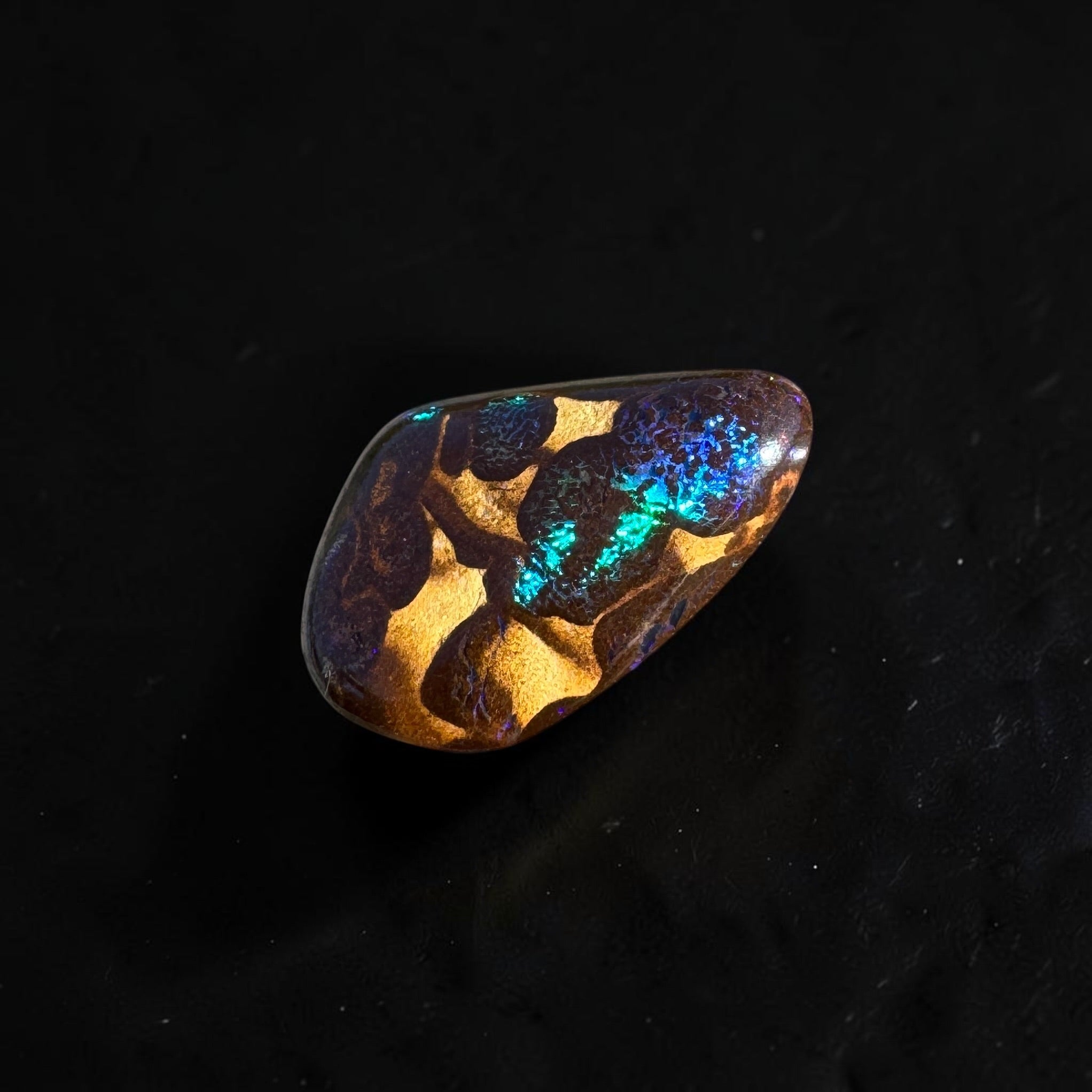 6.3ct Queensland Boulder Opal | Solid Australian Opal | Hand-Cut