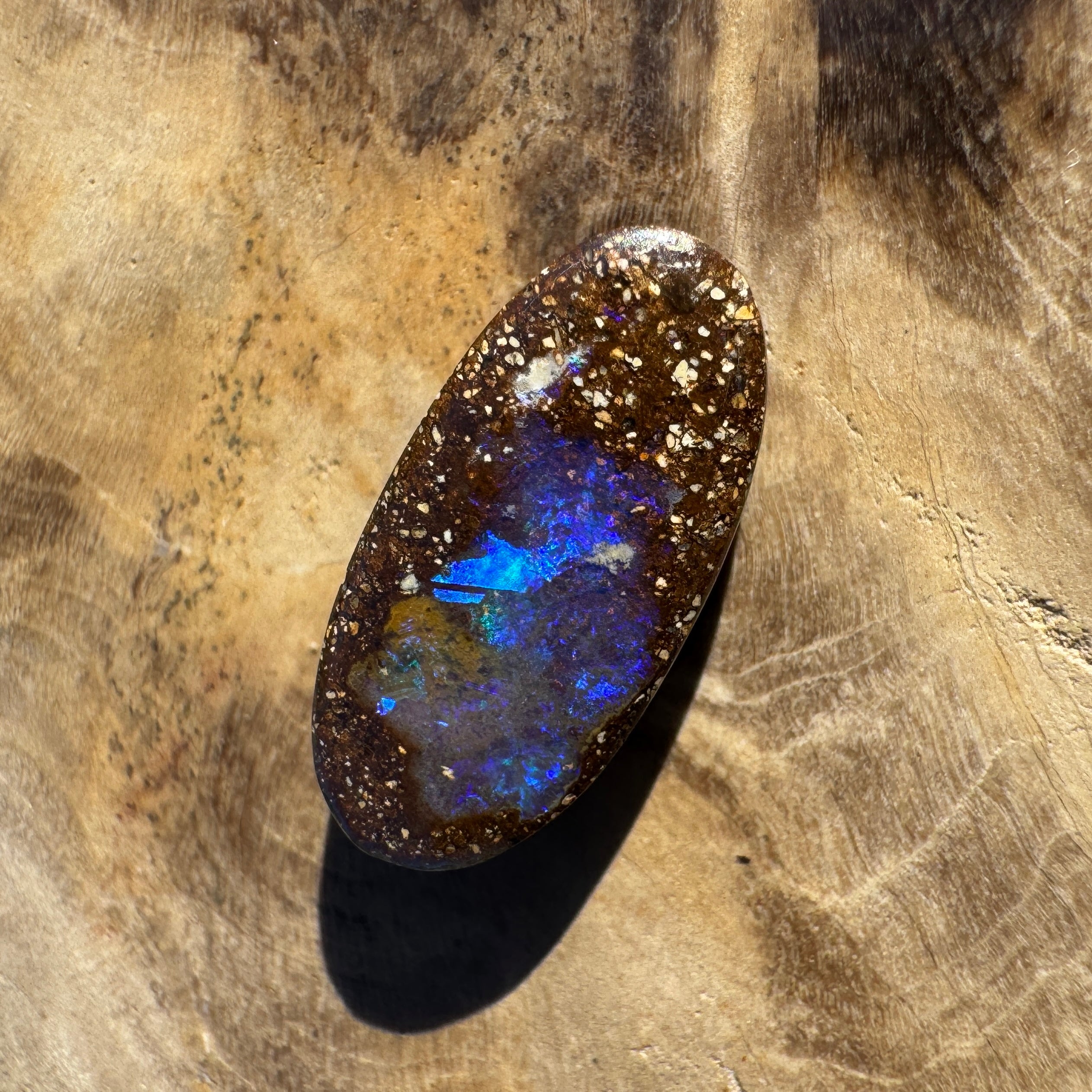 2.7ct Queensland Boulder Opal | Solid Australian Opal | Hand-Cut