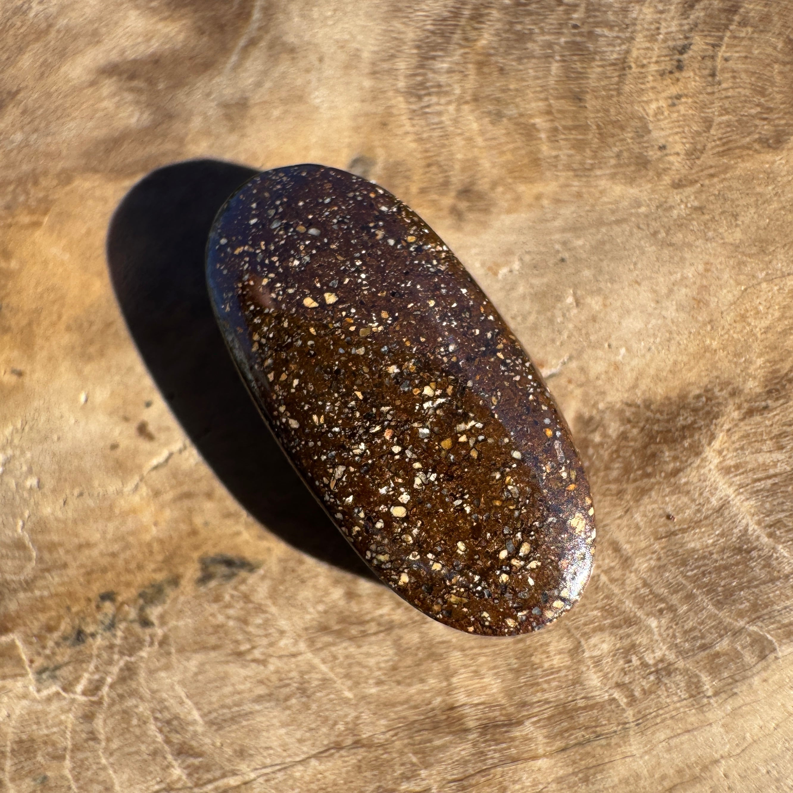 2.7ct Queensland Boulder Opal | Solid Australian Opal | Hand-Cut