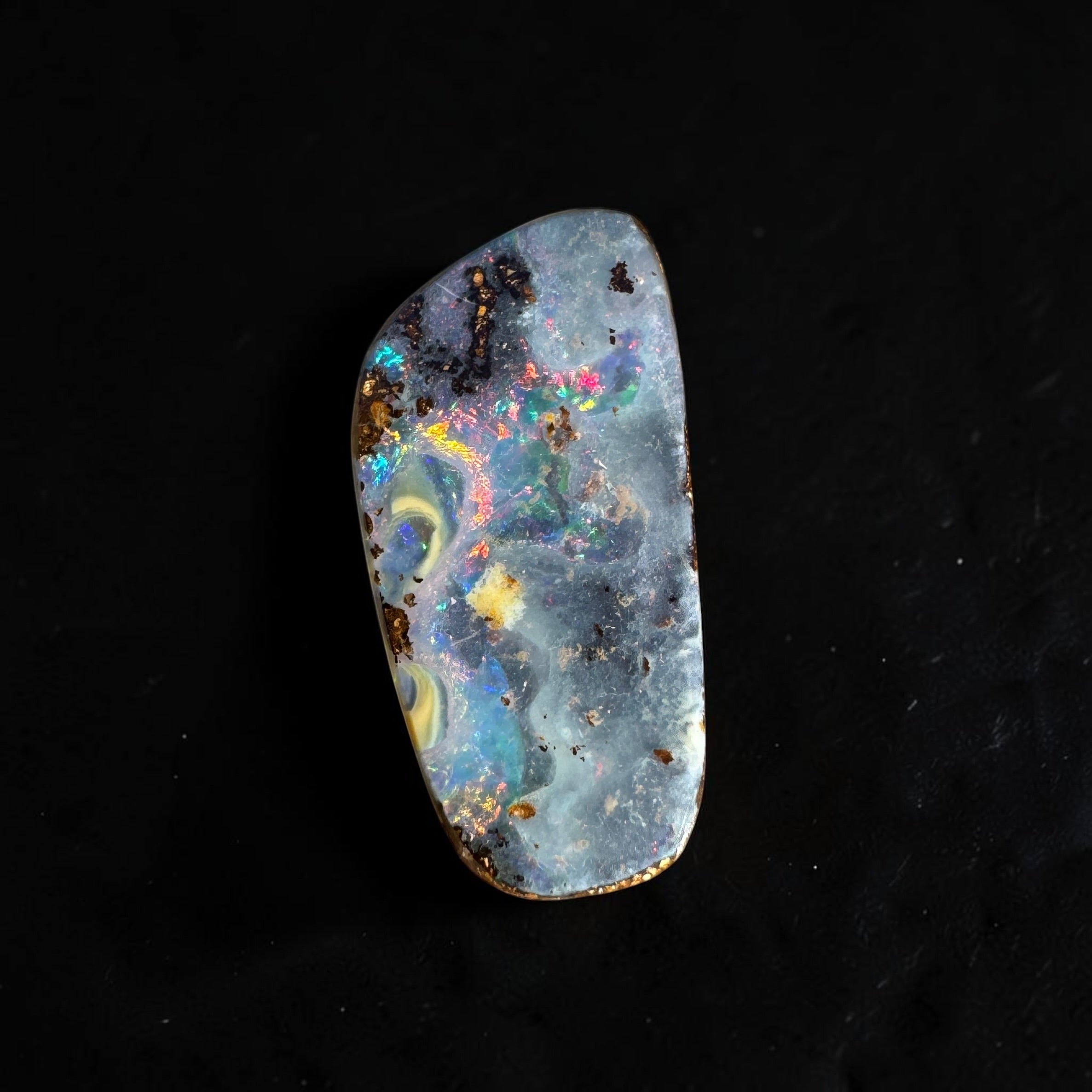 2.3ct Queensland Boulder Opal | Solid Australian Opal | Hand-Cut