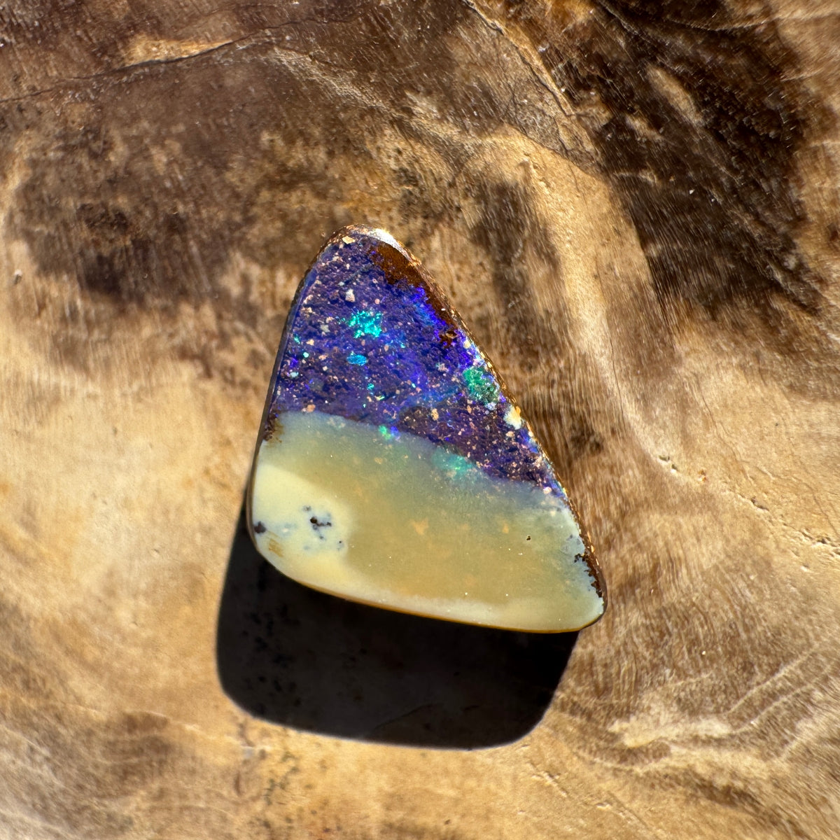 1.9ct Queensland Boulder Opal | Solid Australian Opal | Hand-Cut