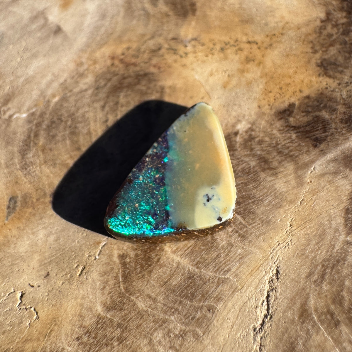 1.9ct Queensland Boulder Opal | Solid Australian Opal | Hand-Cut