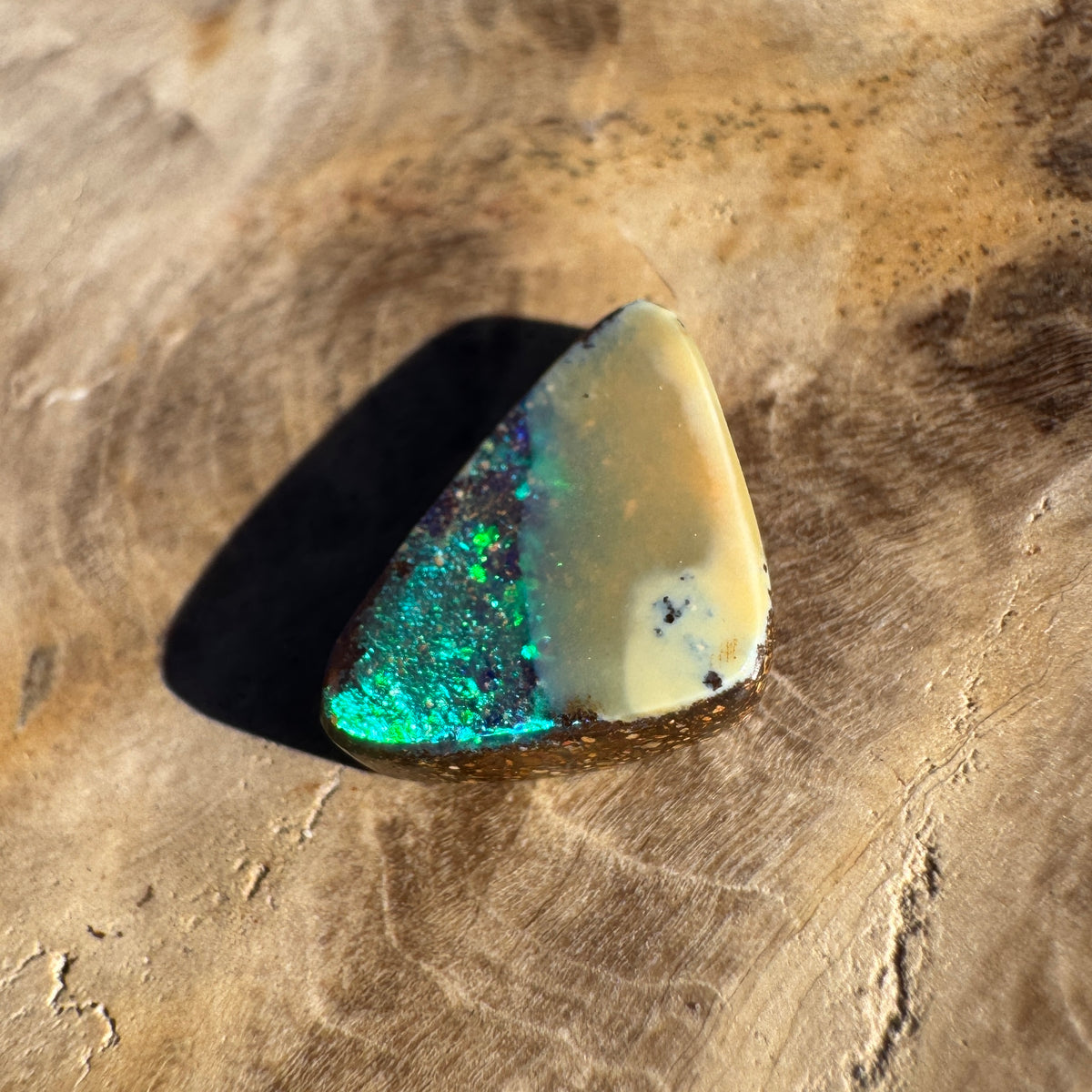 1.9ct Queensland Boulder Opal | Solid Australian Opal | Hand-Cut