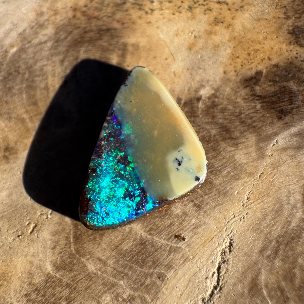 1.9ct Queensland Boulder Opal | Solid Australian Opal | Hand-Cut