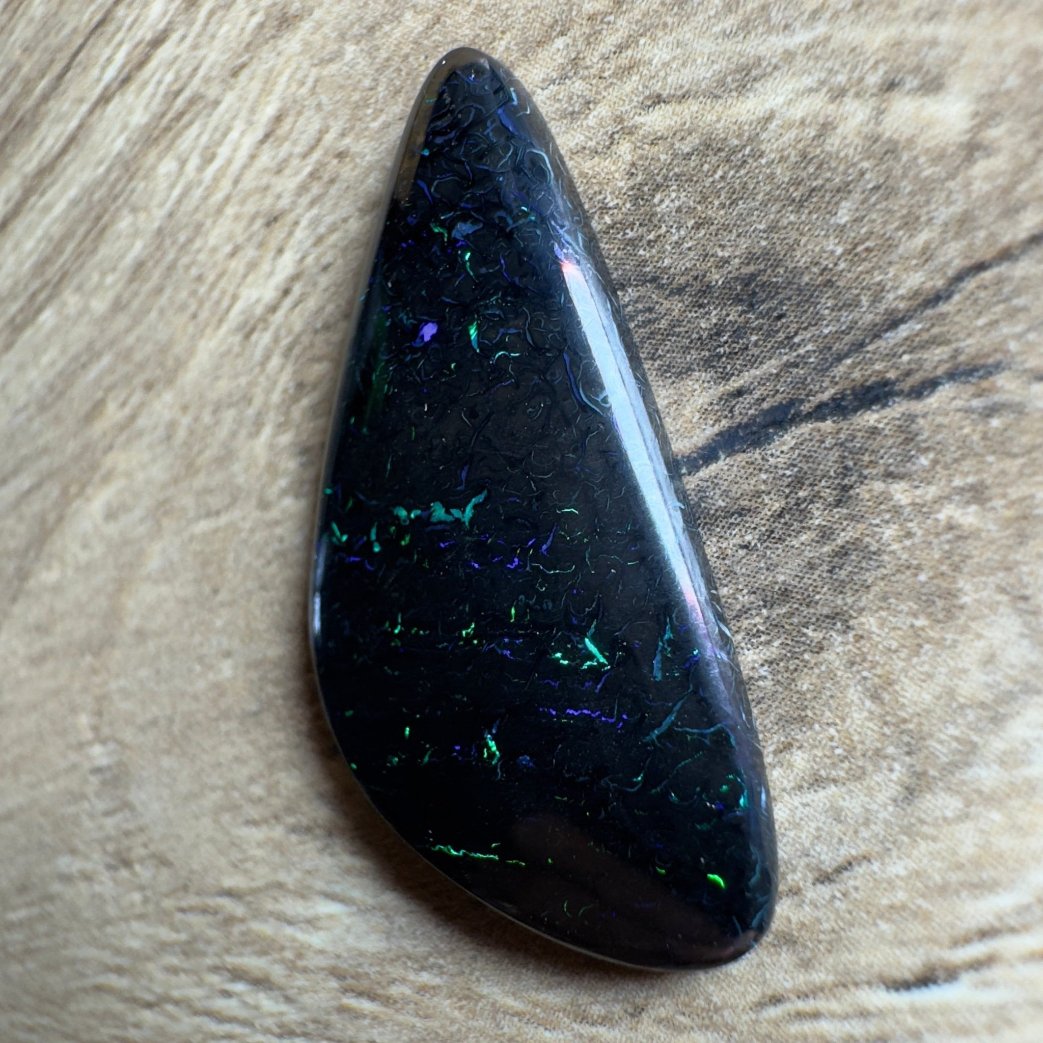 Andamooka Matrix Opal 10.6carat Solid Hand - Cut