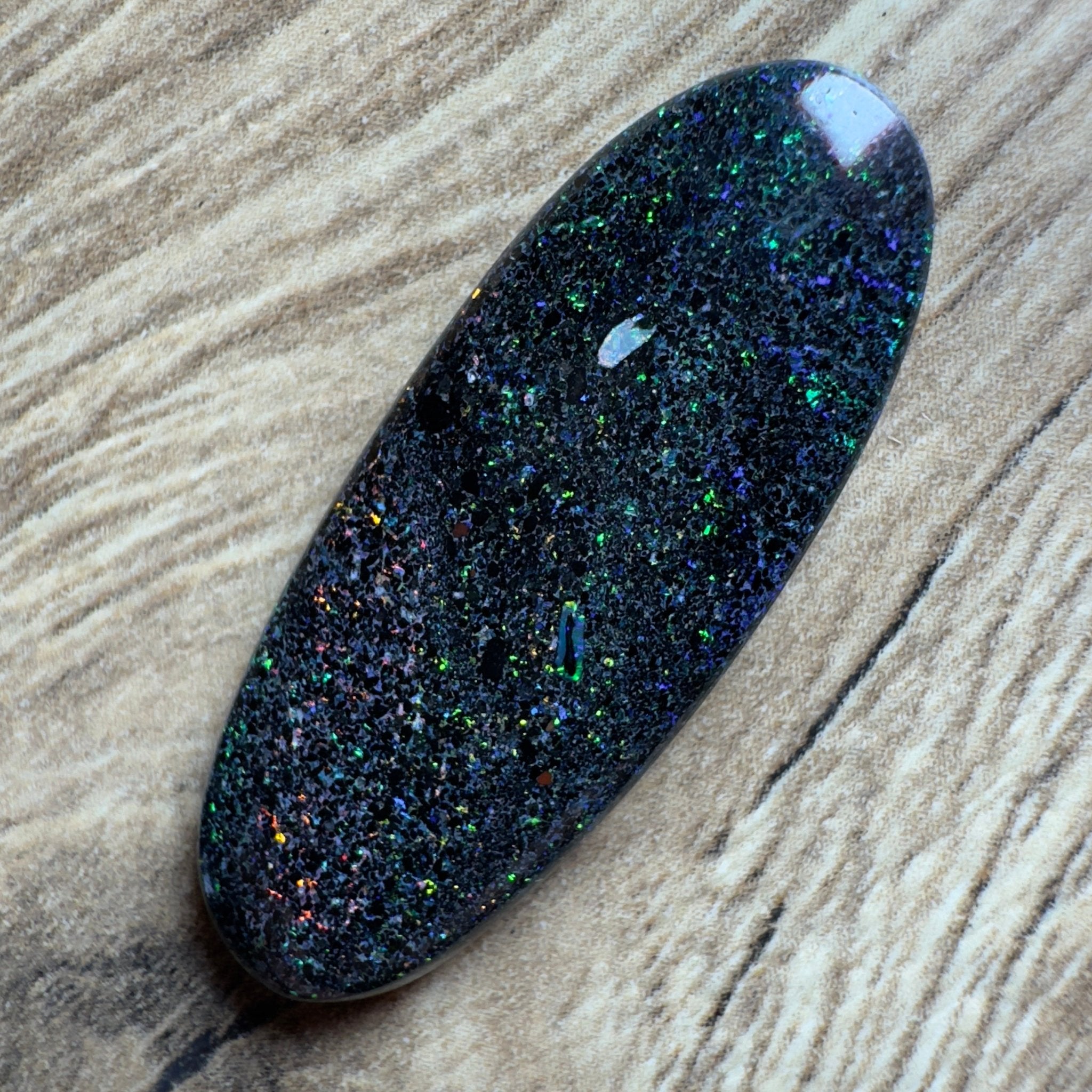 Andamooka Matrix Opal 11.5carat Solid Hand - Cut