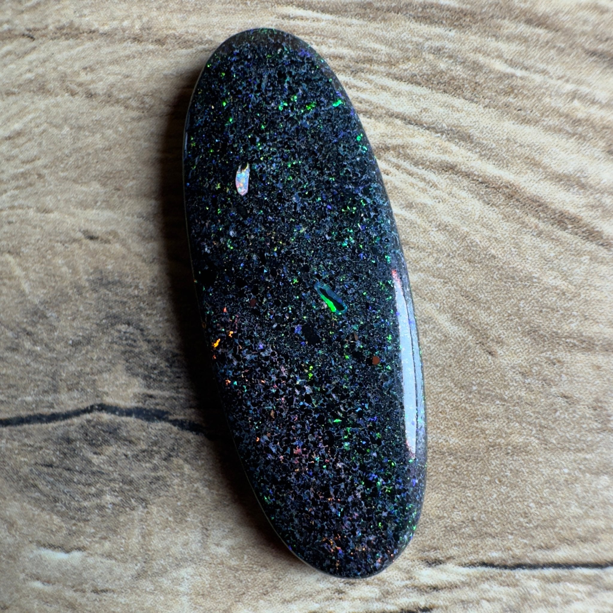Andamooka Matrix Opal 11.5carat Solid Hand - Cut