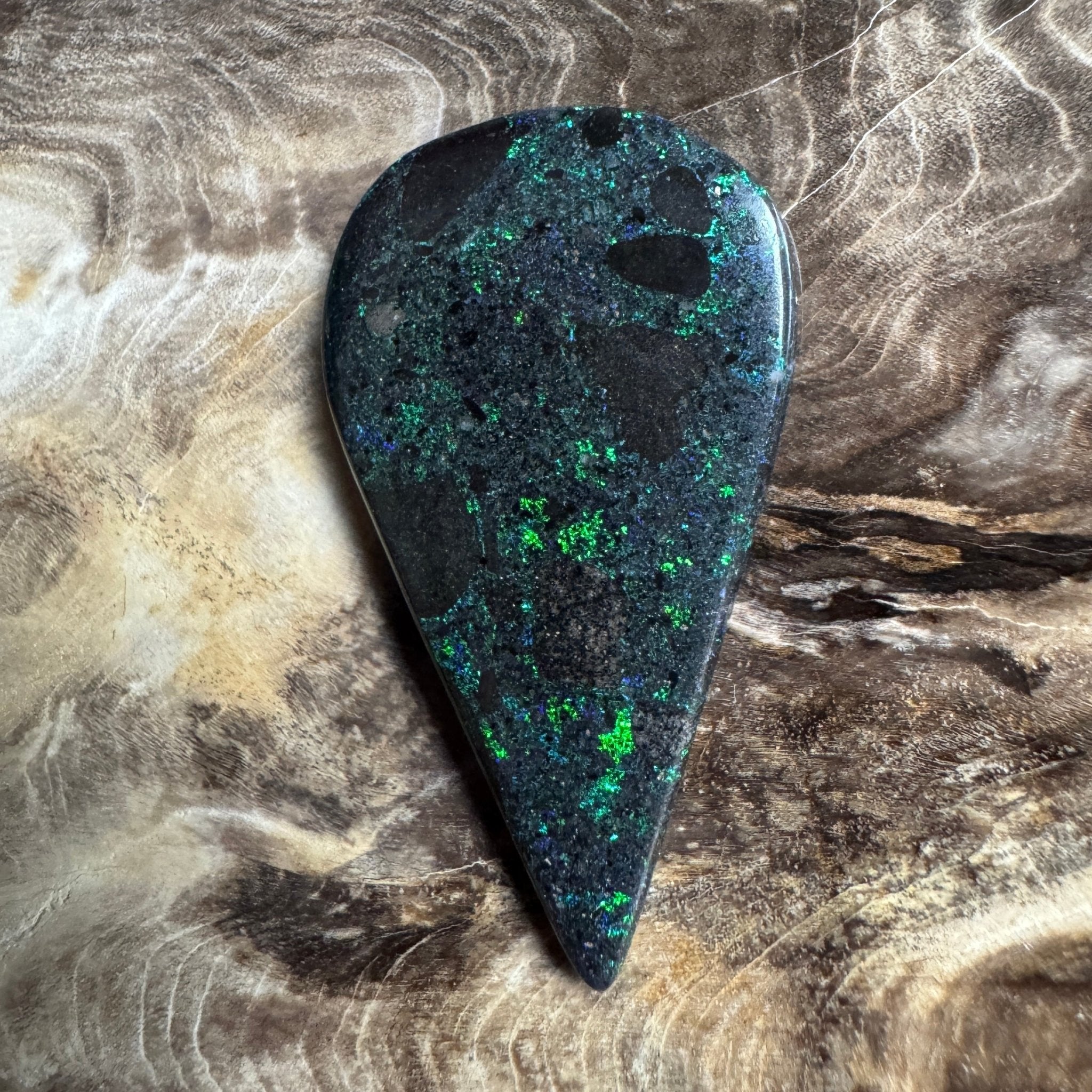 Andamooka Matrix Opal 11.9carat Solid Hand - Cut