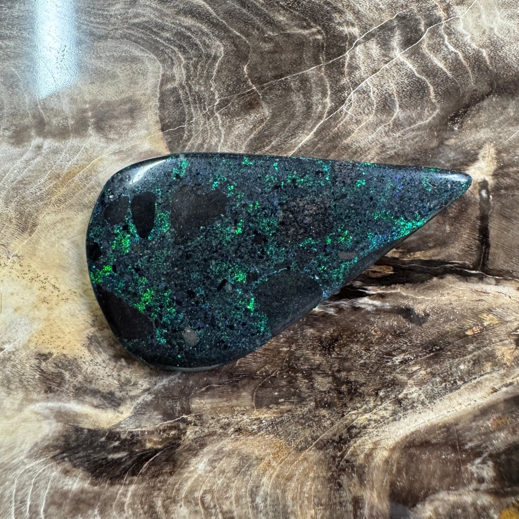 Andamooka Matrix Opal 11.9carat Solid Hand - Cut