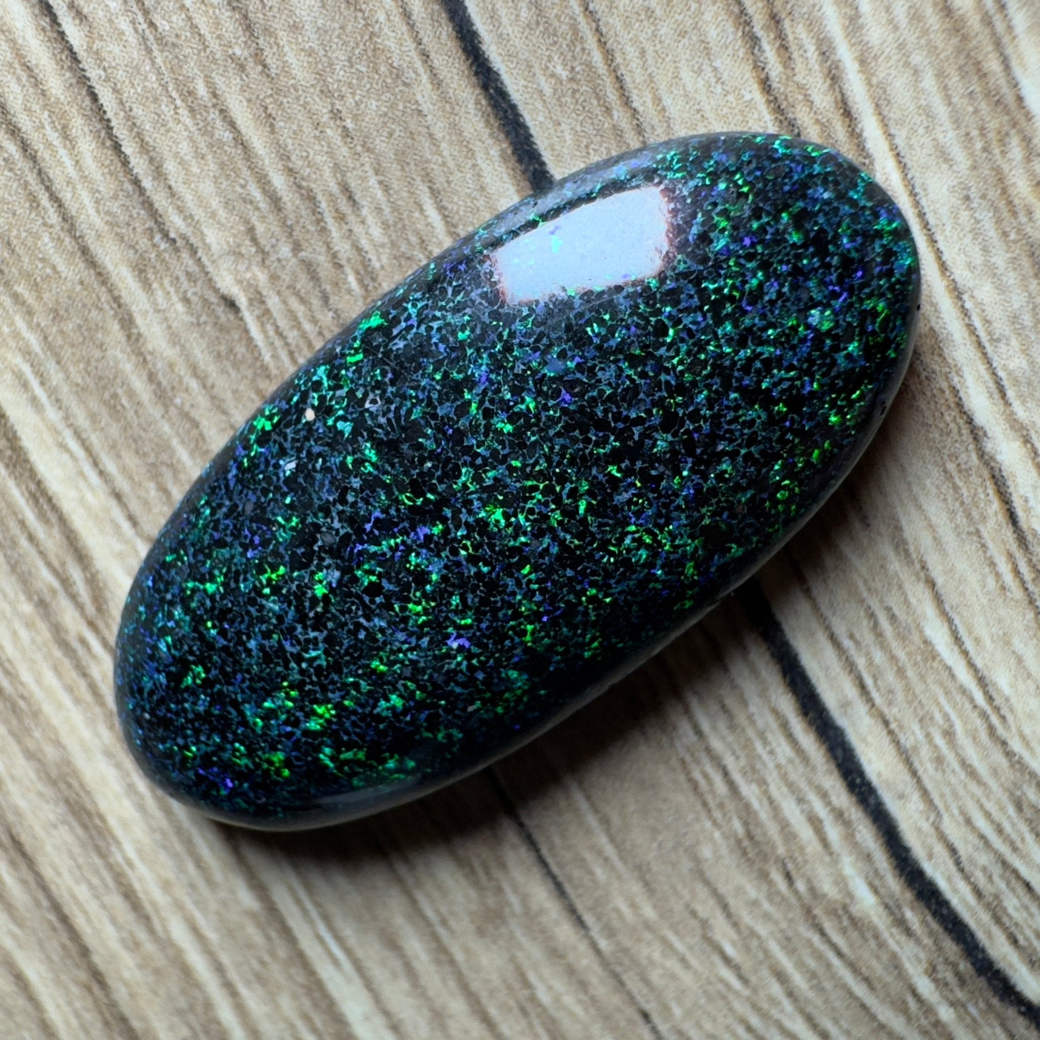 Andamooka Matrix Opal 22.1carat Solid Hand - Cut