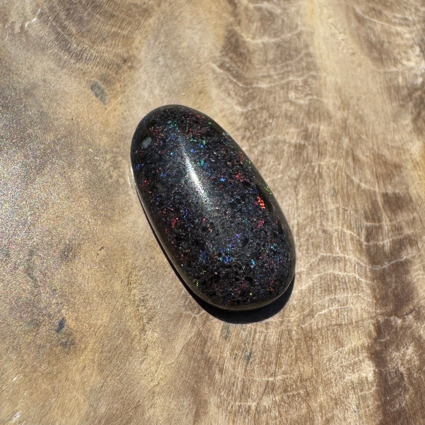 Andamooka Matrix Opal 3.8carat Solid Hand - Cut