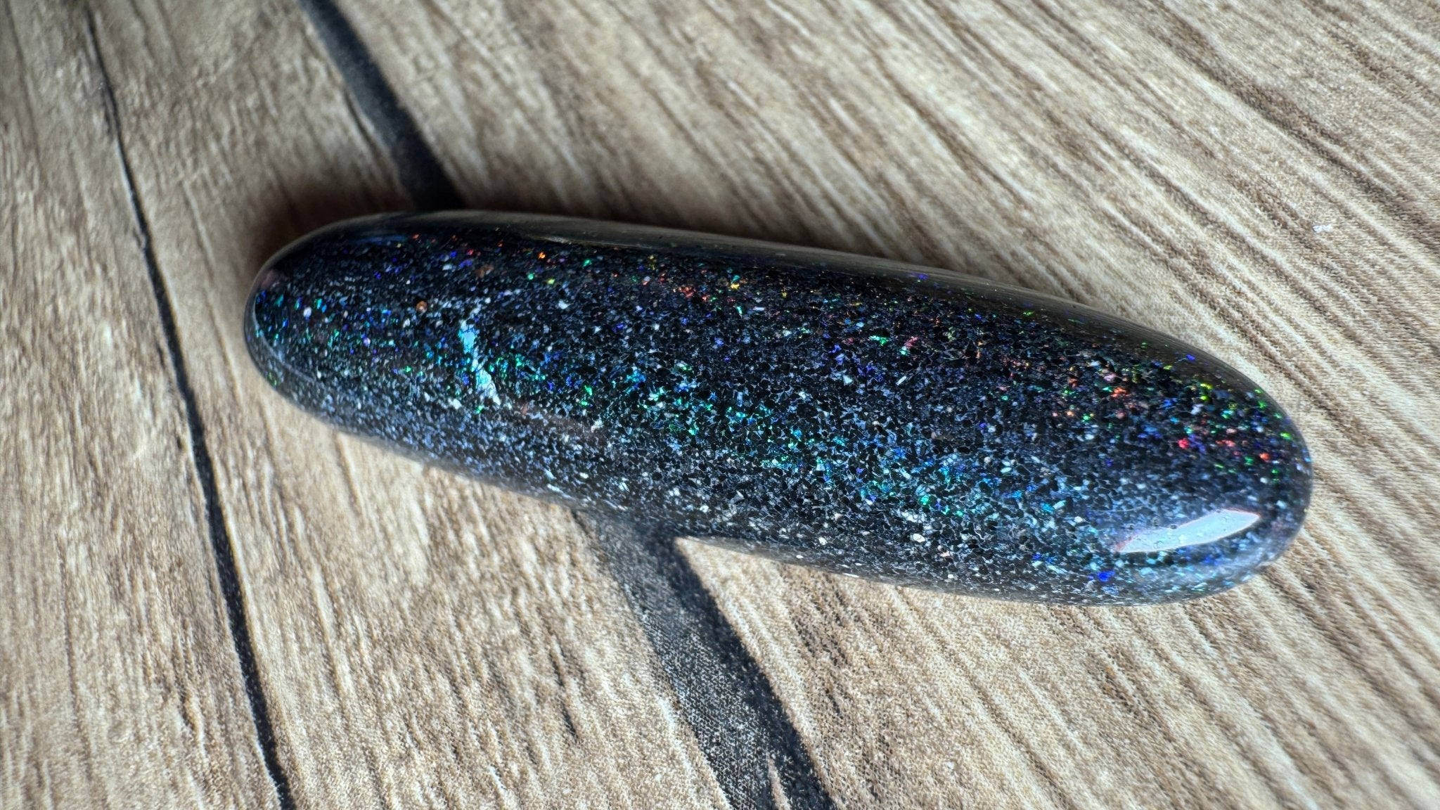 Andamooka Matrix Opal 42.9carat Solid Hand - Cut