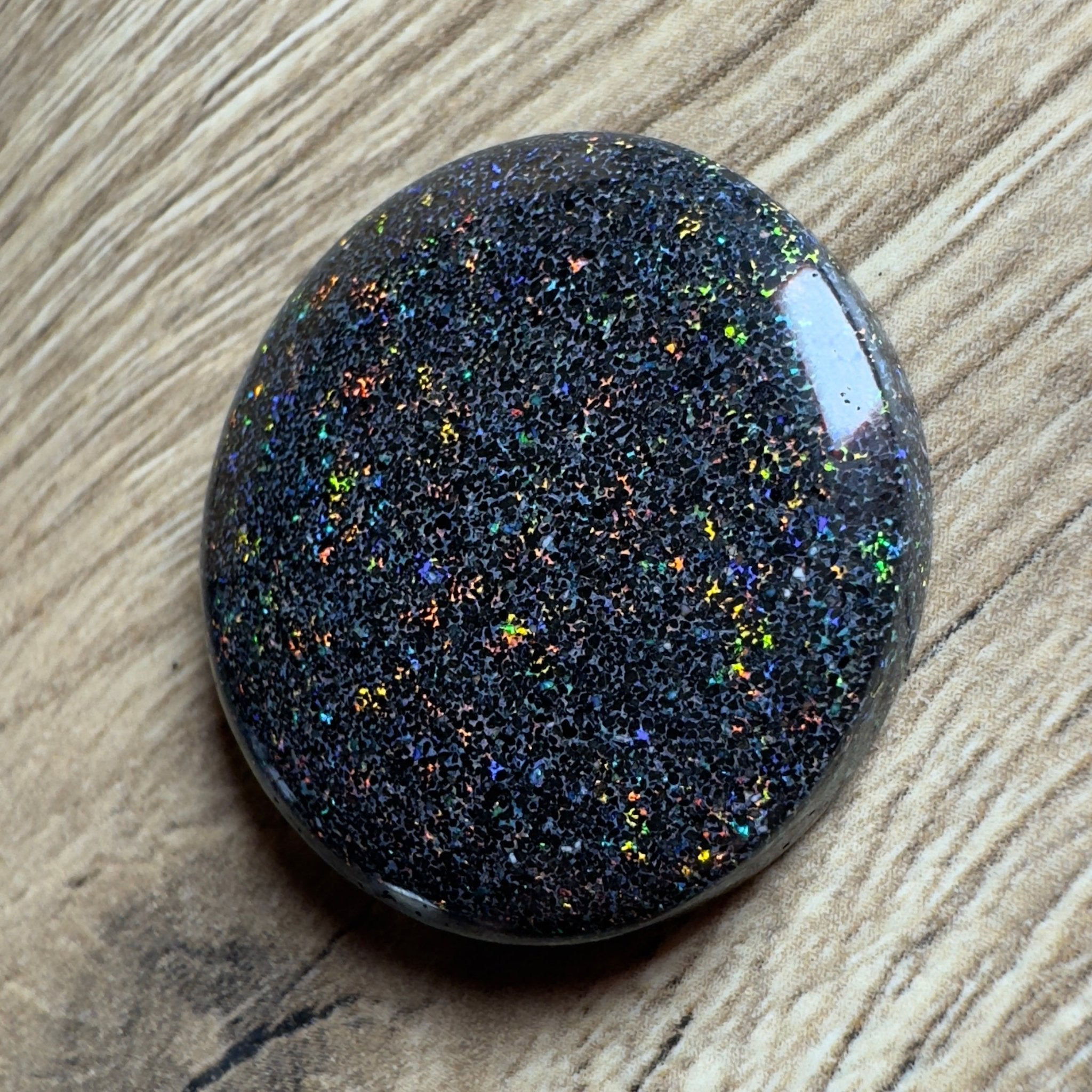 Andamooka Matrix Opal 64.2carat Solid Hand - Cut