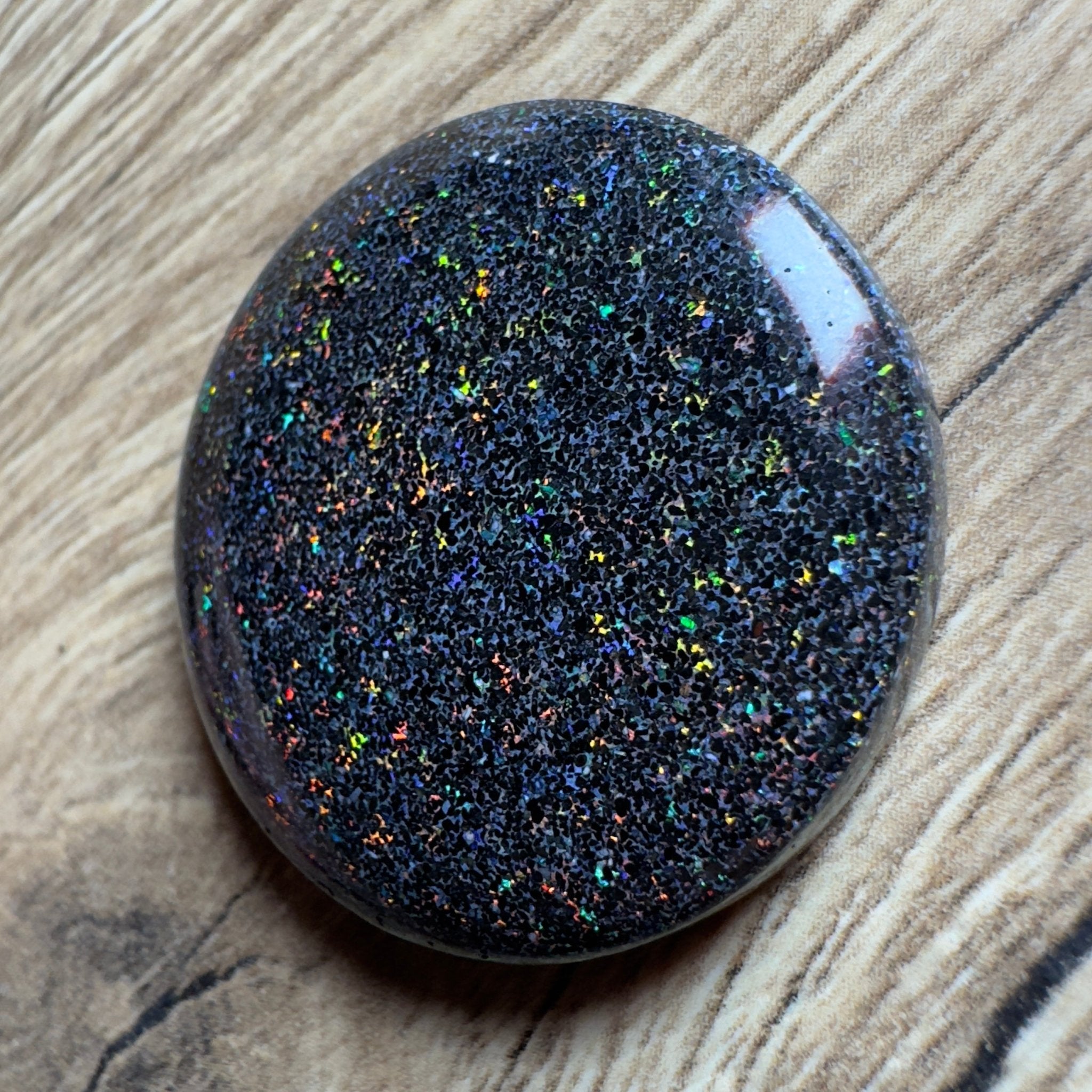 Andamooka Matrix Opal 64.2carat Solid Hand - Cut