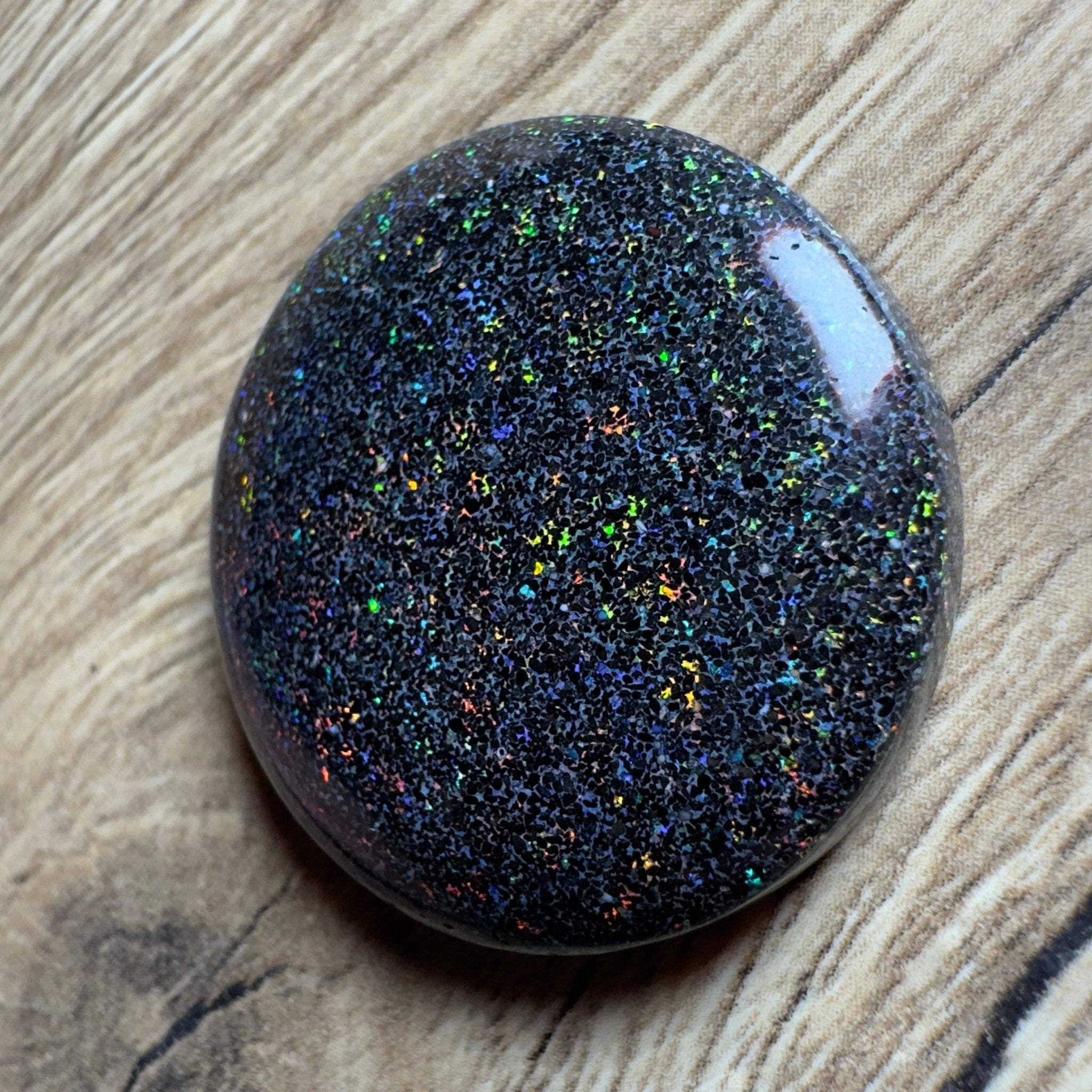 Andamooka Matrix Opal 64.2carat Solid Hand - Cut