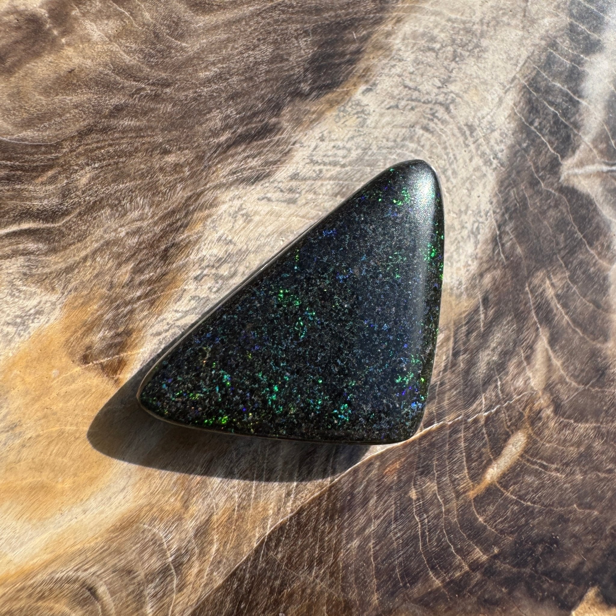 Andamooka Matrix Opal 7.8carat Solid Hand - Cut