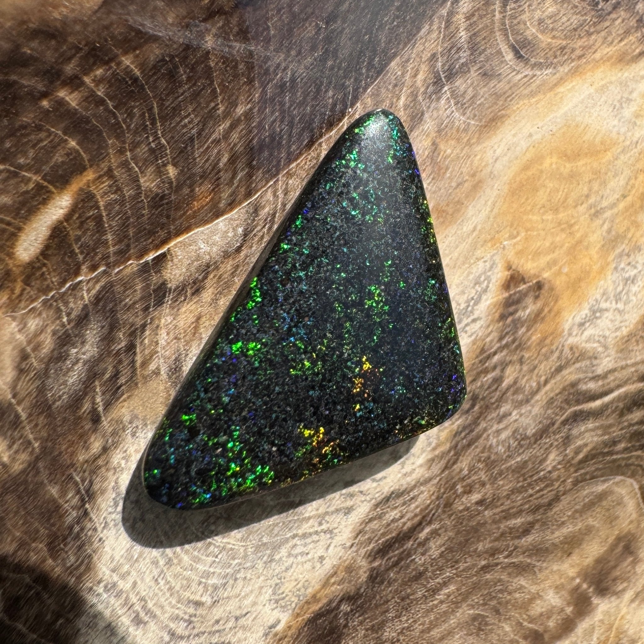 Andamooka Matrix Opal 7.8carat Solid Hand - Cut