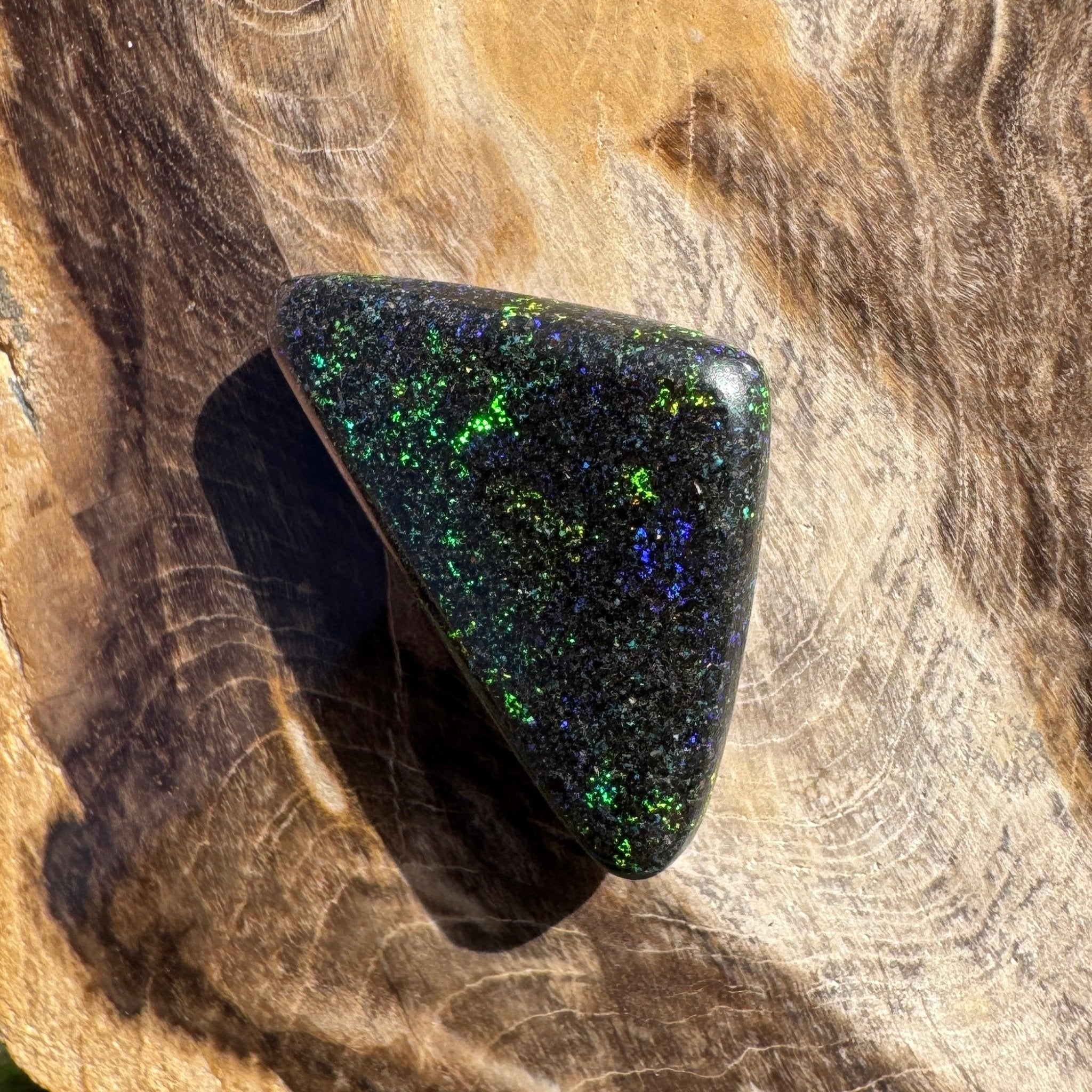 Andamooka Matrix Opal 7.8carat Solid Hand - Cut