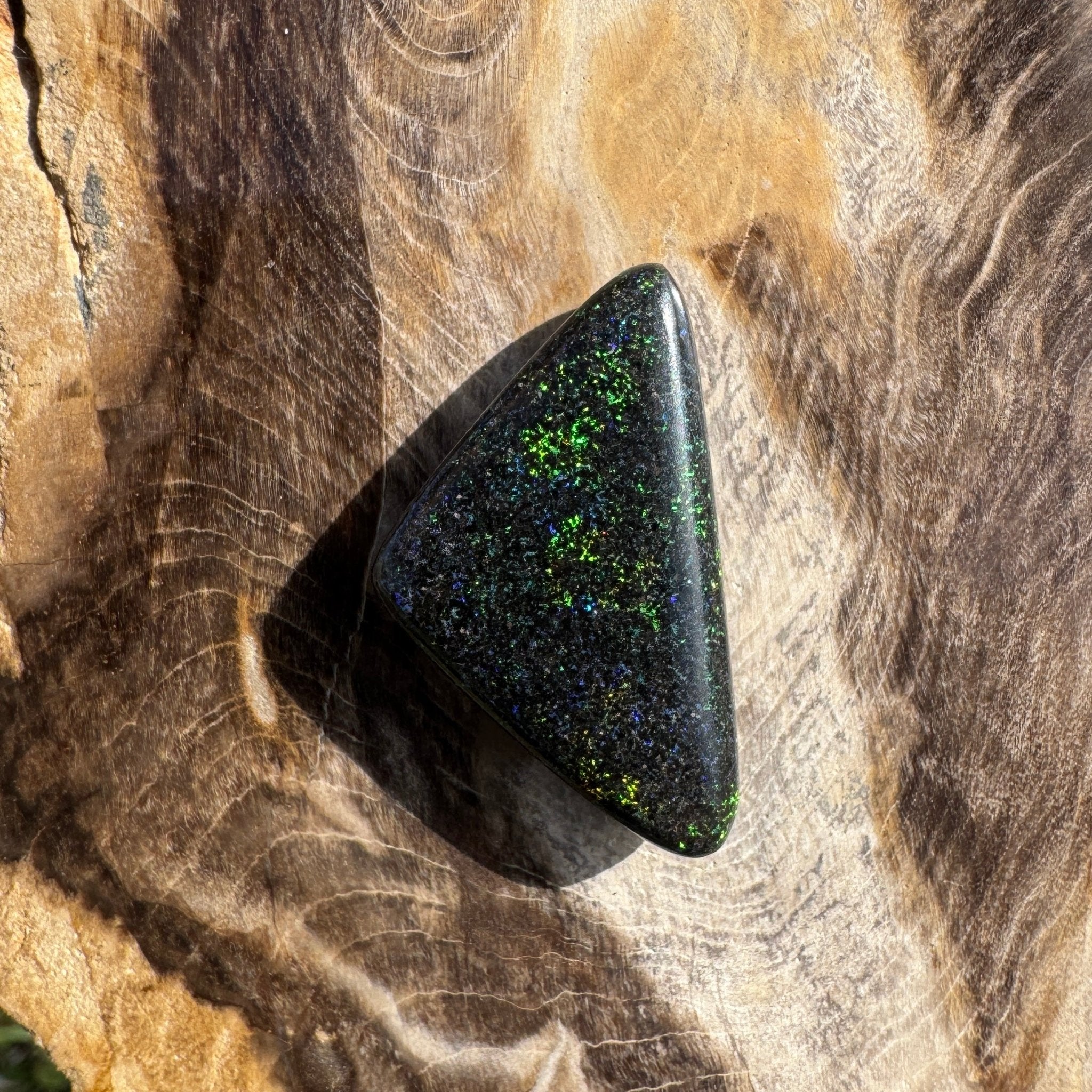 Andamooka Matrix Opal 7.8carat Solid Hand - Cut