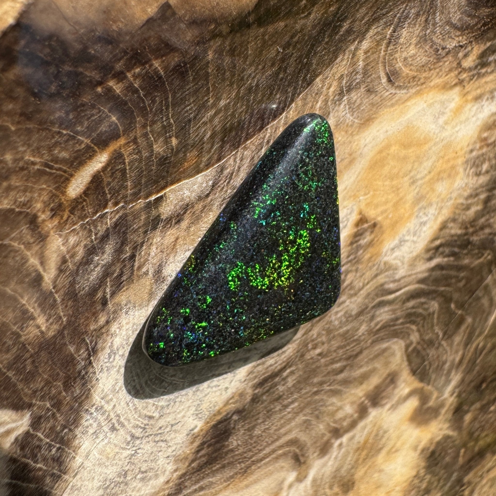 Andamooka Matrix Opal 7.8carat Solid Hand - Cut