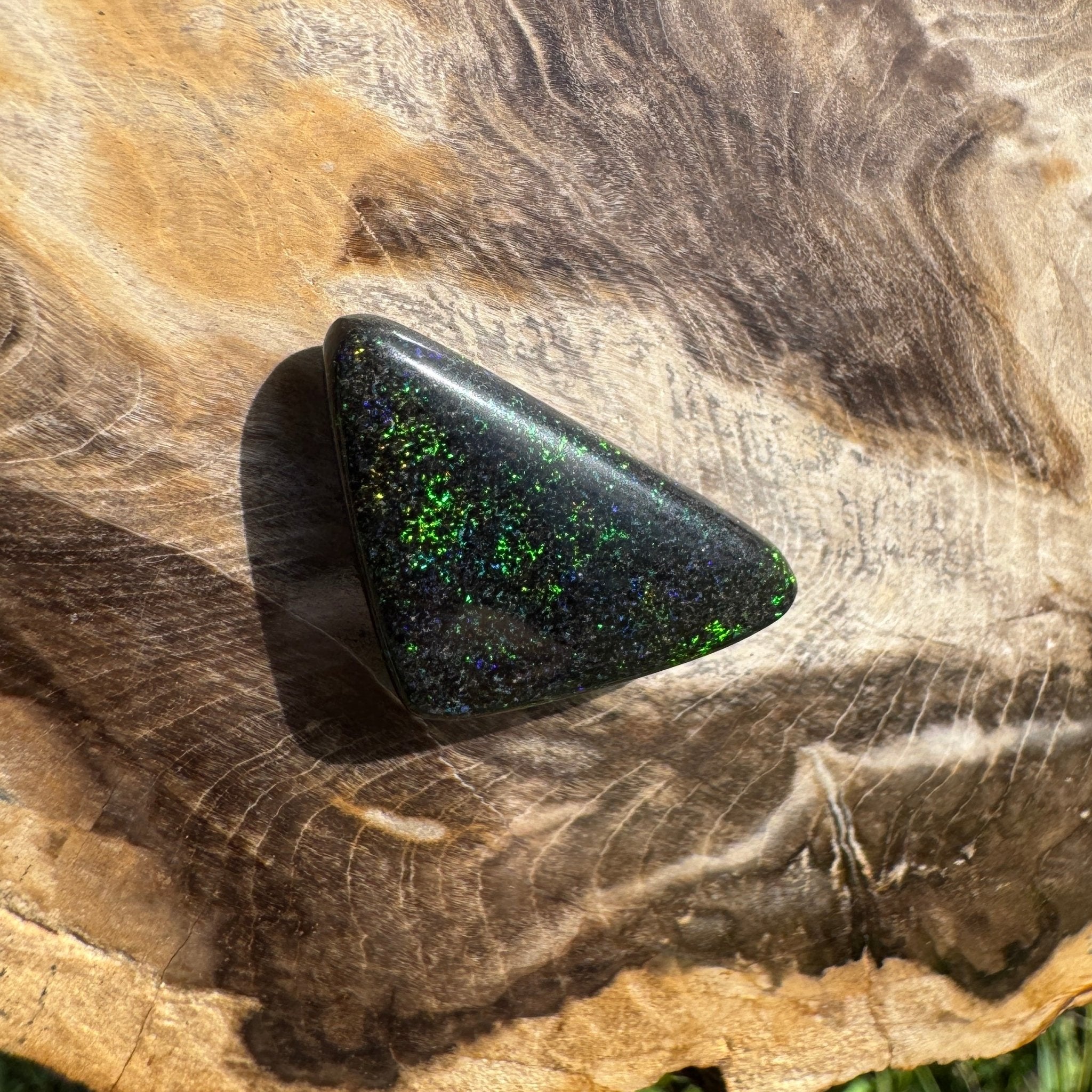 Andamooka Matrix Opal 7.8carat Solid Hand - Cut