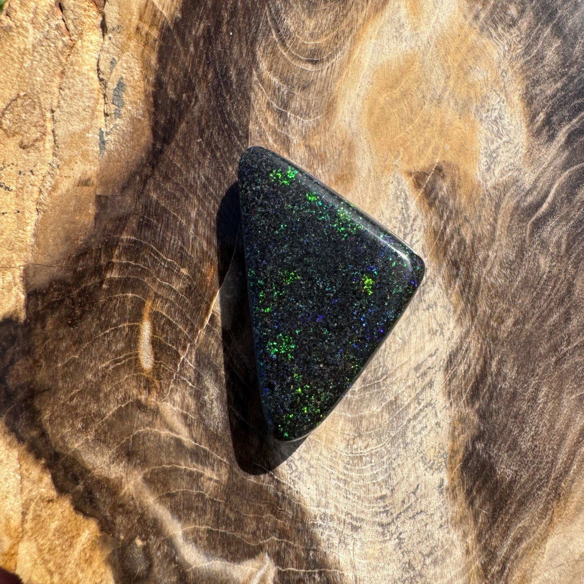 Andamooka Matrix Opal 7.8carat Solid Hand - Cut