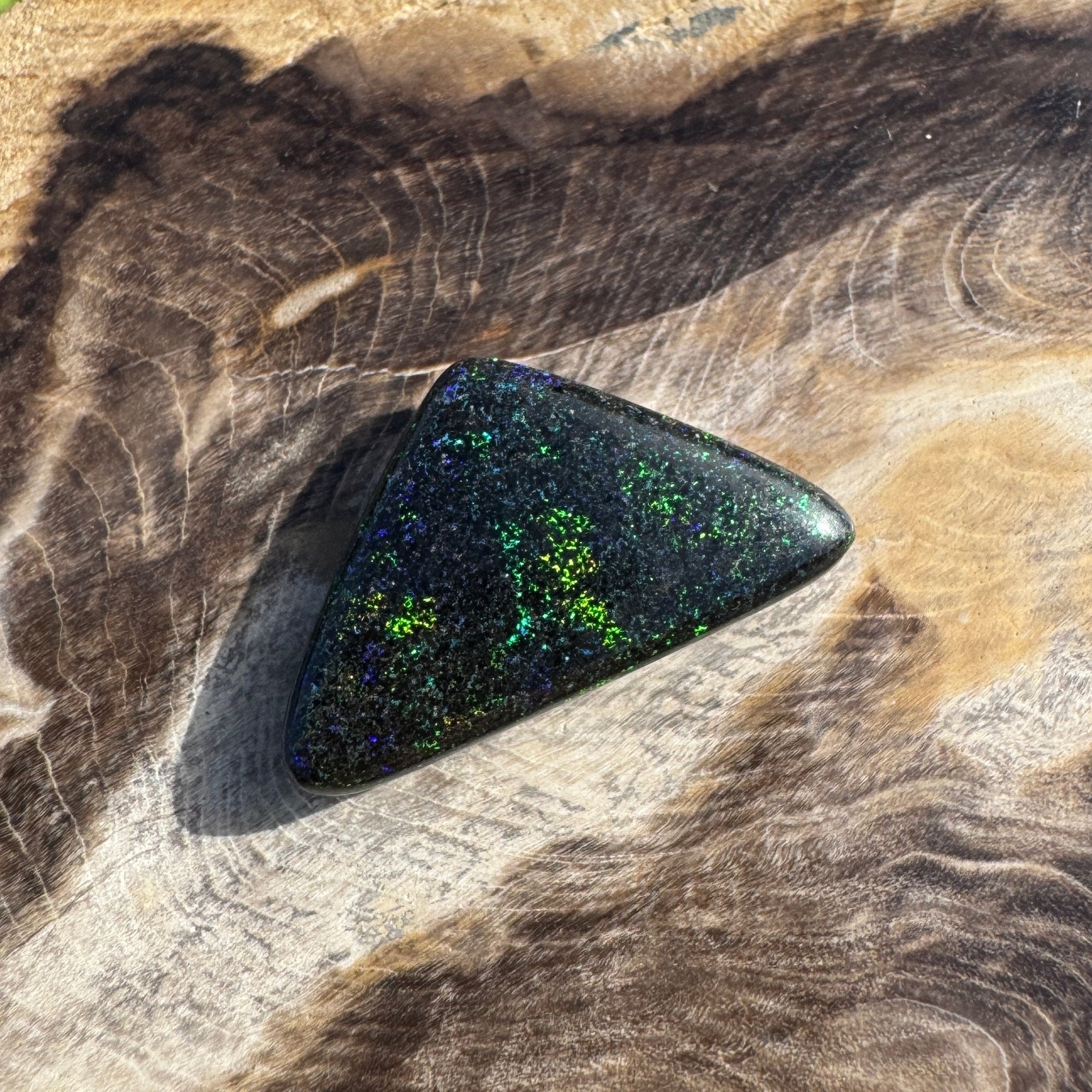 Andamooka Matrix Opal 7.8carat Solid Hand - Cut
