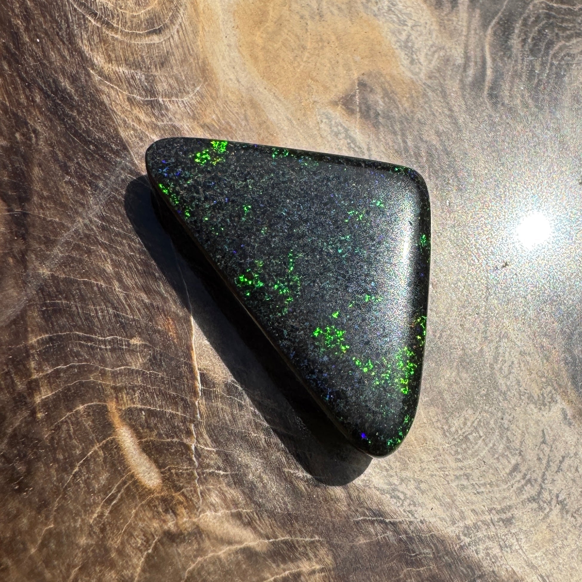 Andamooka Matrix Opal 7.8carat Solid Hand - Cut