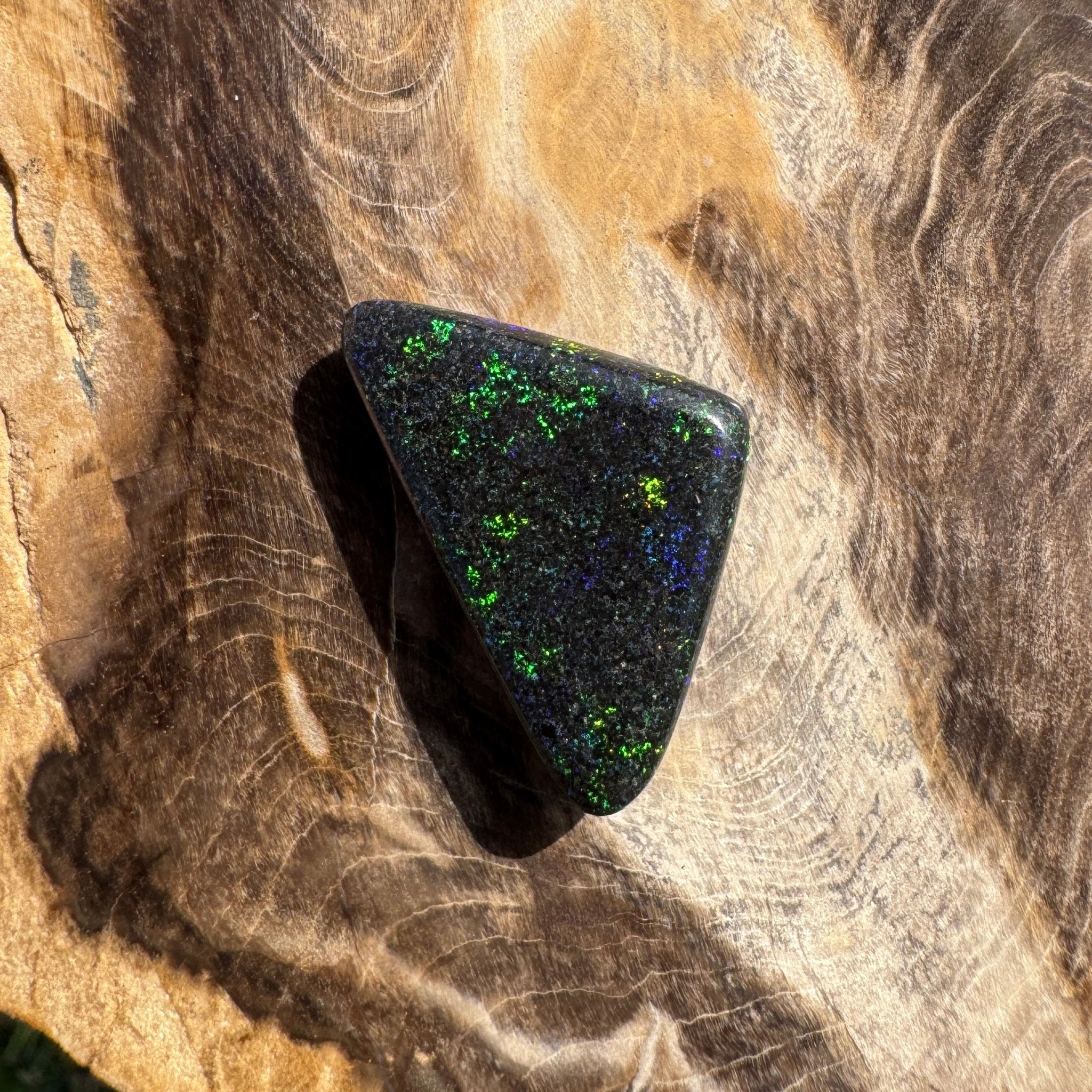 Andamooka Matrix Opal 7.8carat Solid Hand - Cut