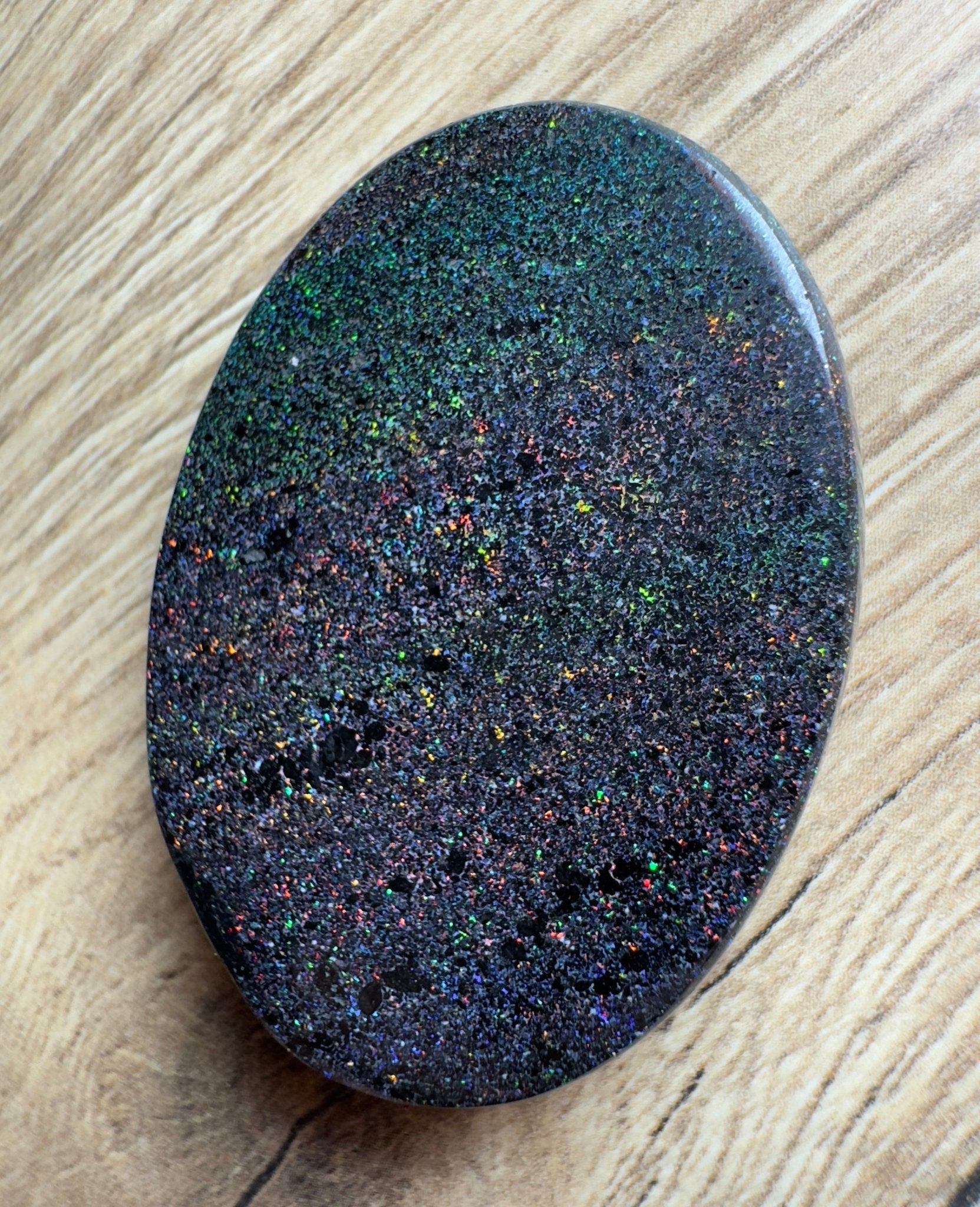 Andamooka Matrix Opal 87.8carat Solid Hand - Cut