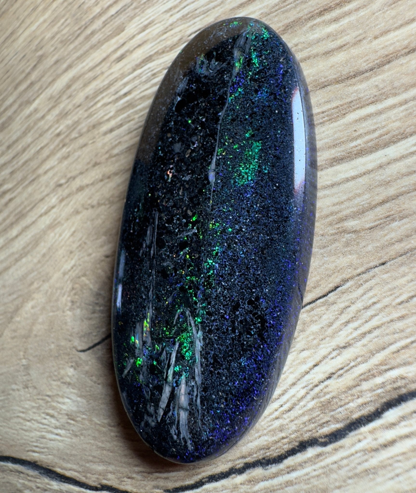 Andamooka Matrix Opal 97.6carat Solid Hand - Cut