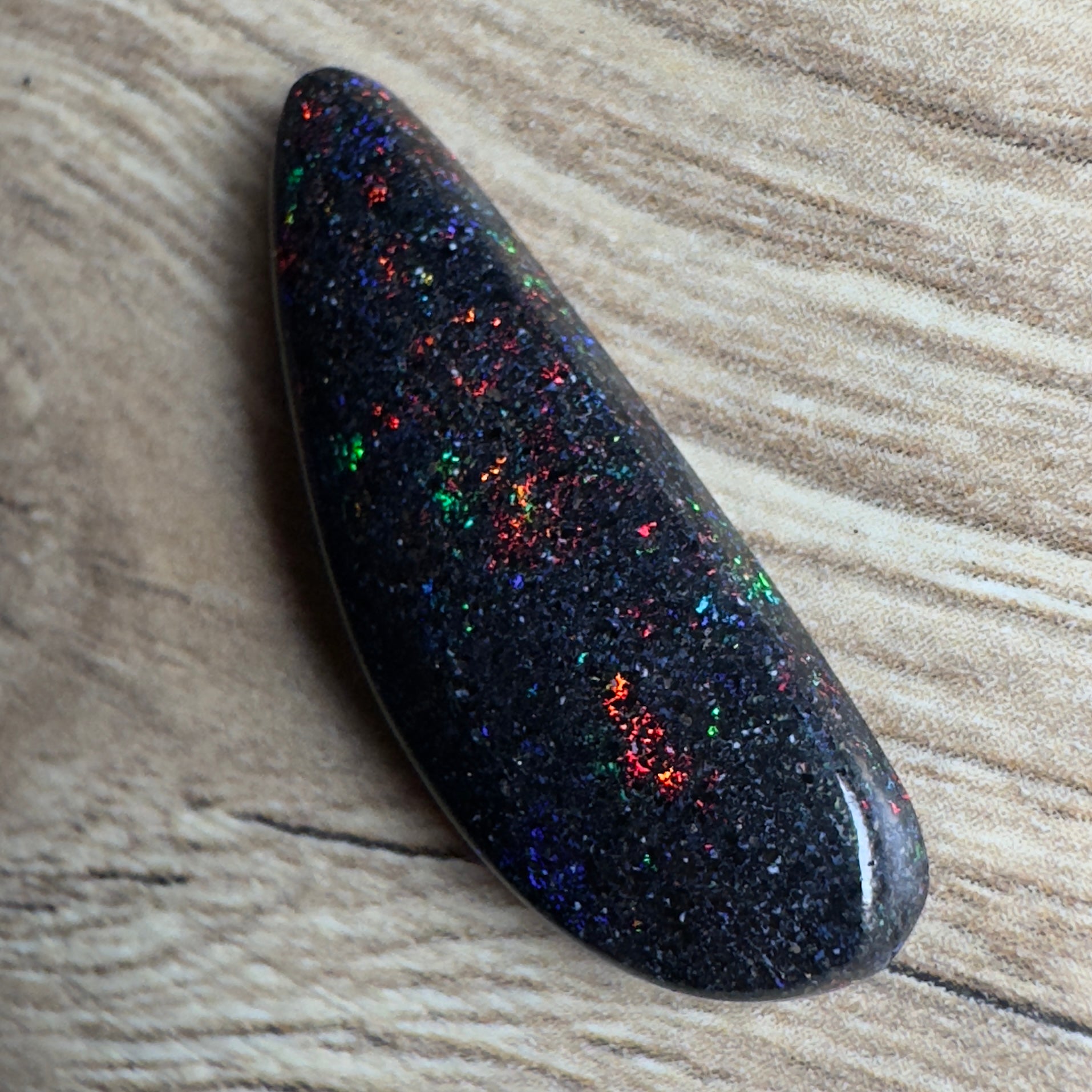 Andamooka Matrix Opal 9.7carat Solid Hand - Cut