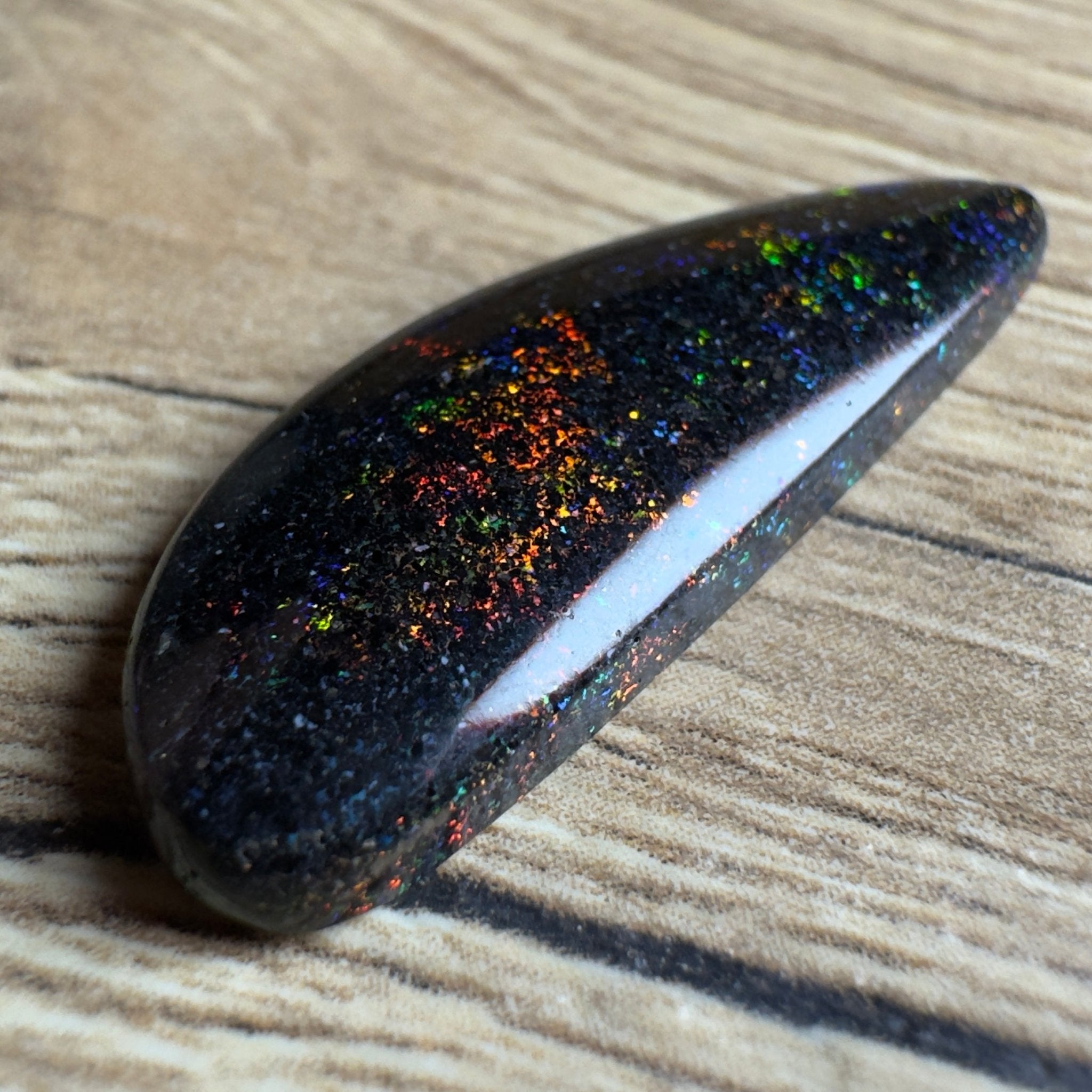 Andamooka Matrix Opal 9.7carat Solid Hand - Cut