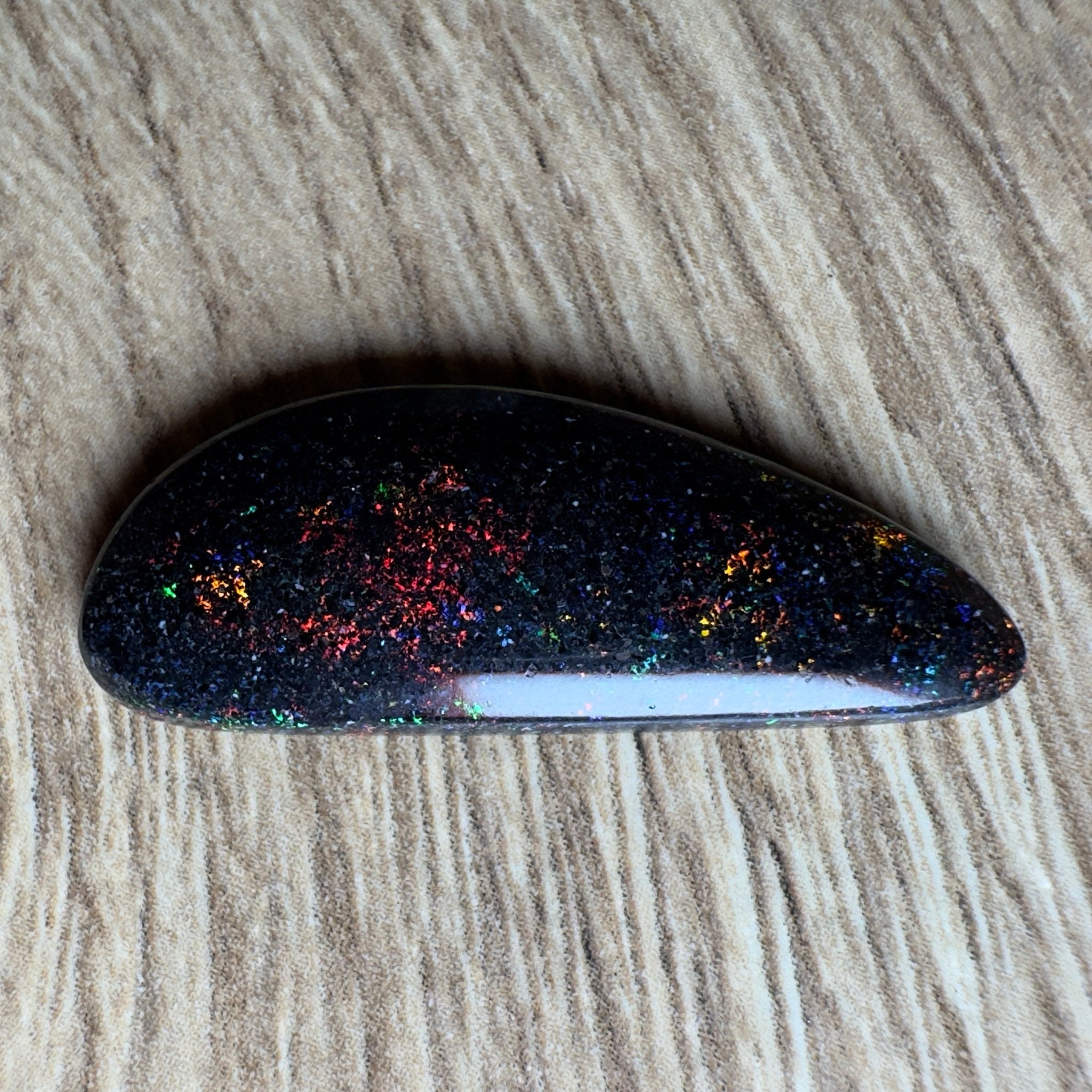 Andamooka Matrix Opal 9.7carat Solid Hand - Cut