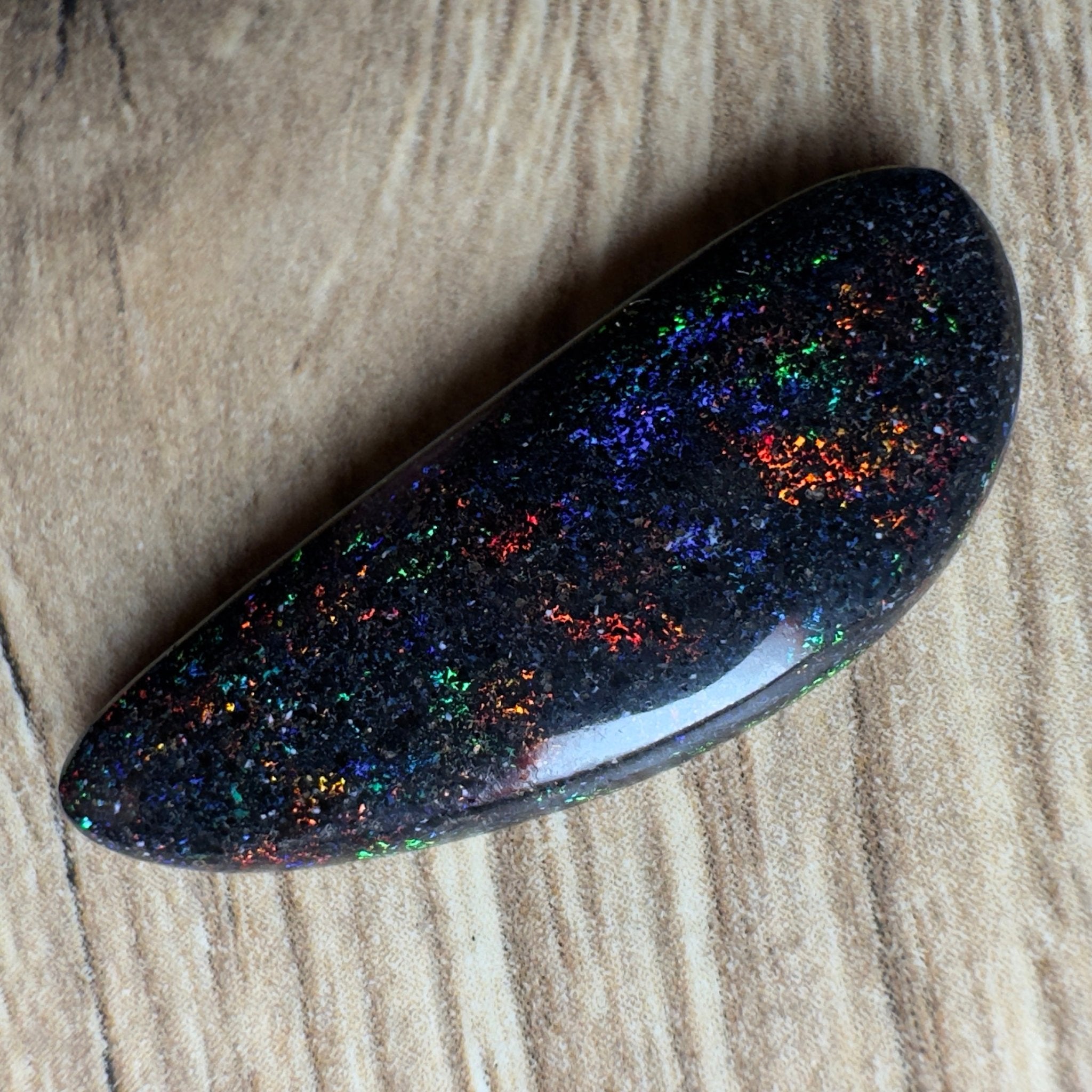 Andamooka Matrix Opal 9.7carat Solid Hand - Cut