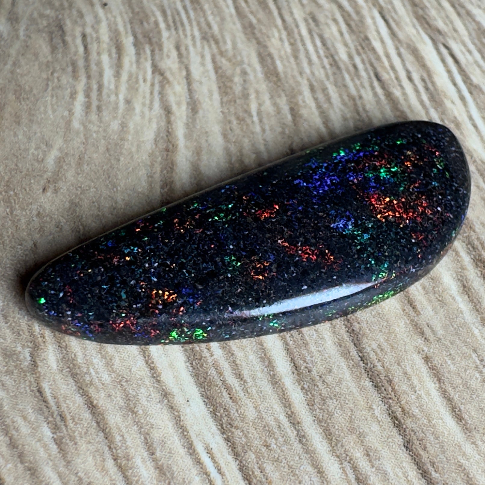 Andamooka Matrix Opal 9.7carat Solid Hand - Cut