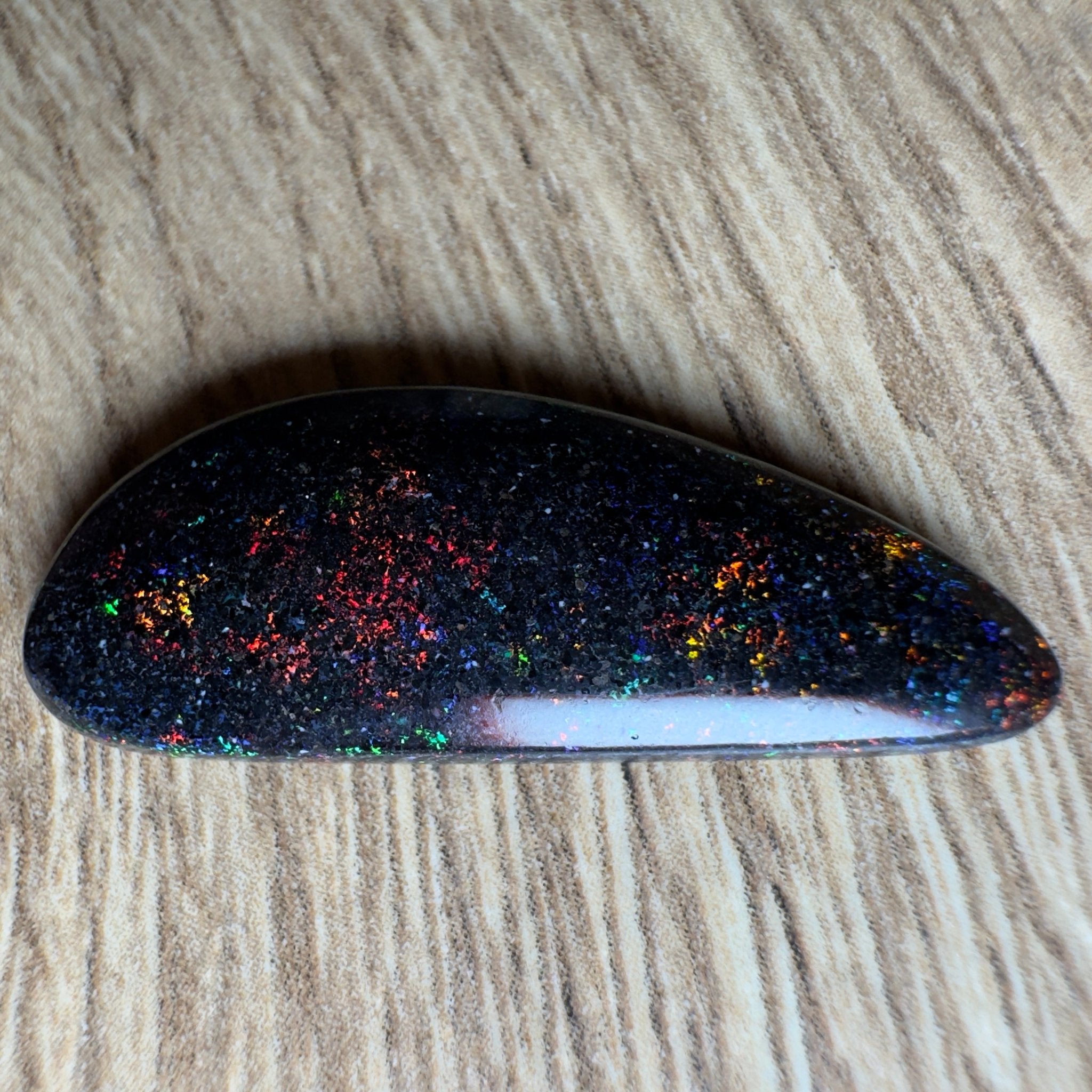 Andamooka Matrix Opal 9.7carat Solid Hand - Cut