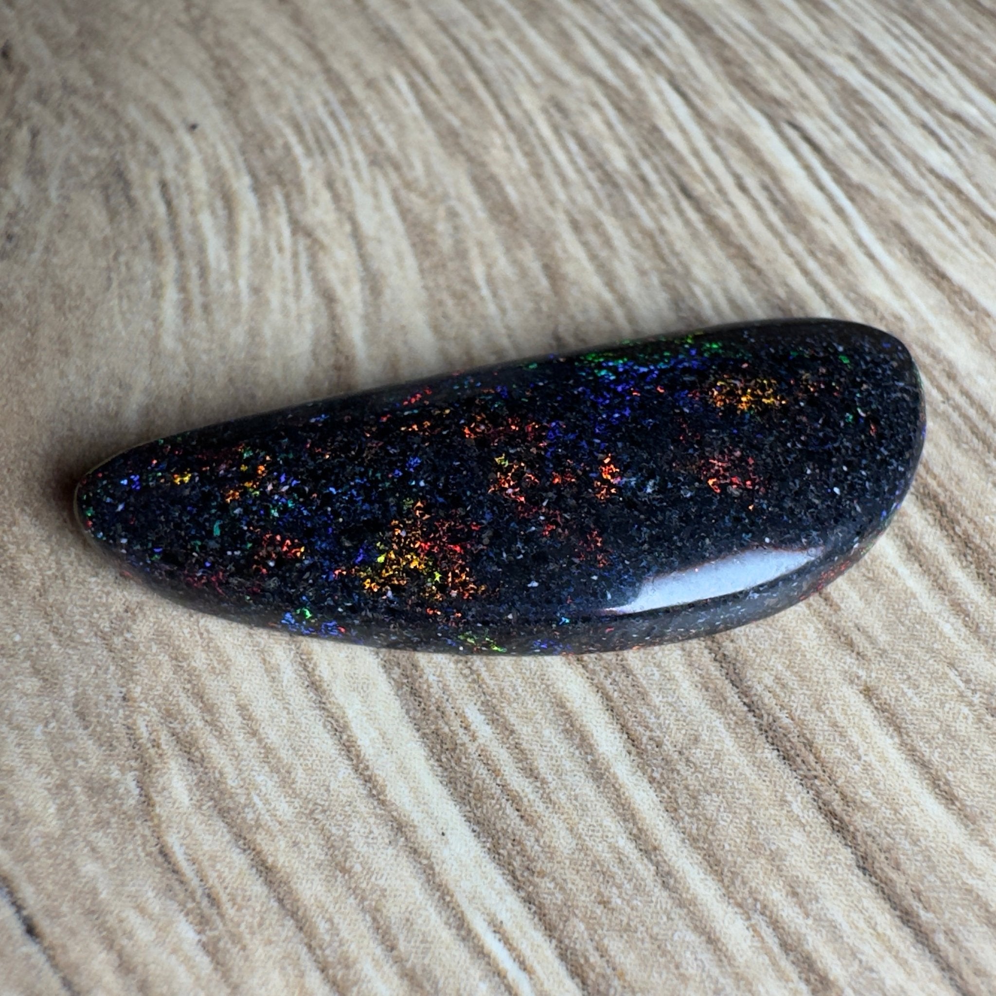 Andamooka Matrix Opal 9.7carat Solid Hand - Cut