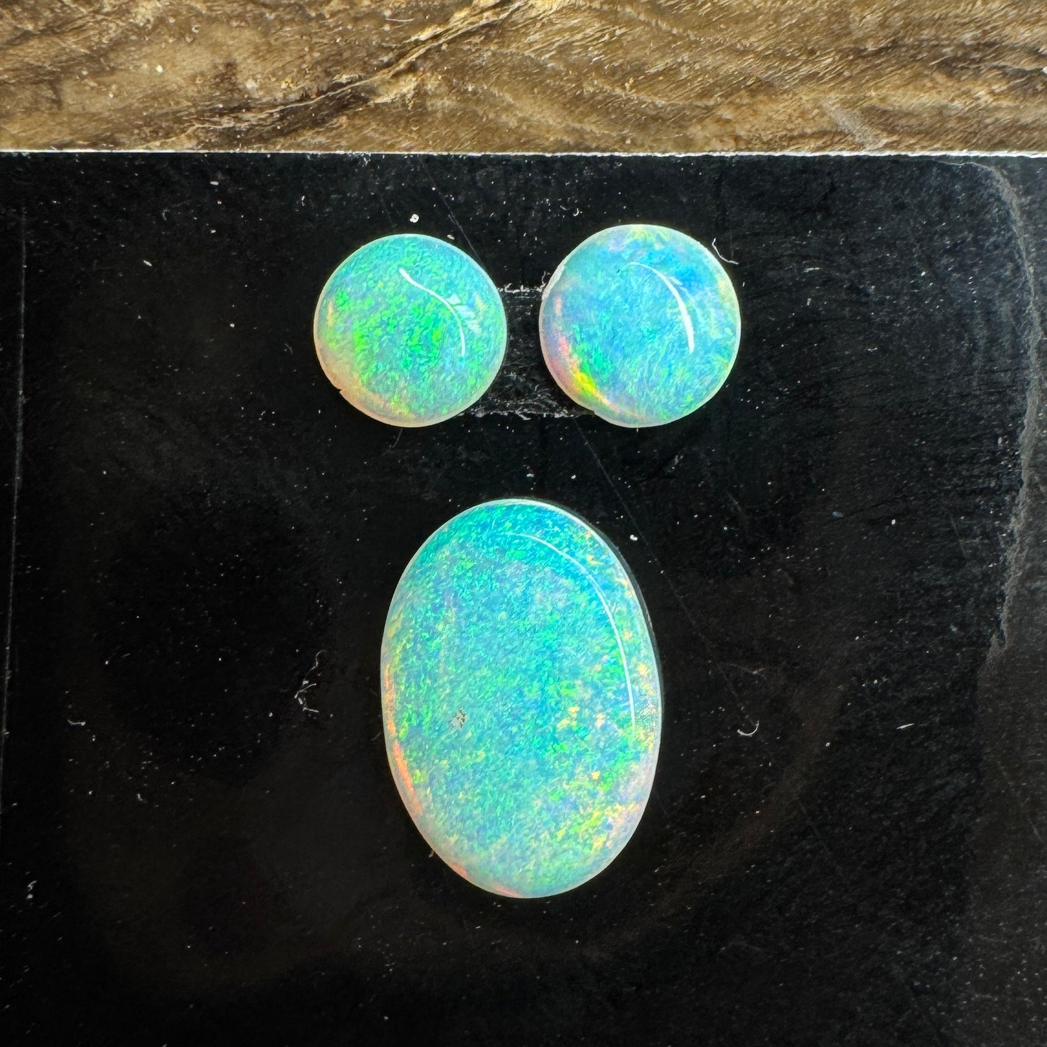 Andamooka Opal Parcel 1.25carat Solid Hand - Cut